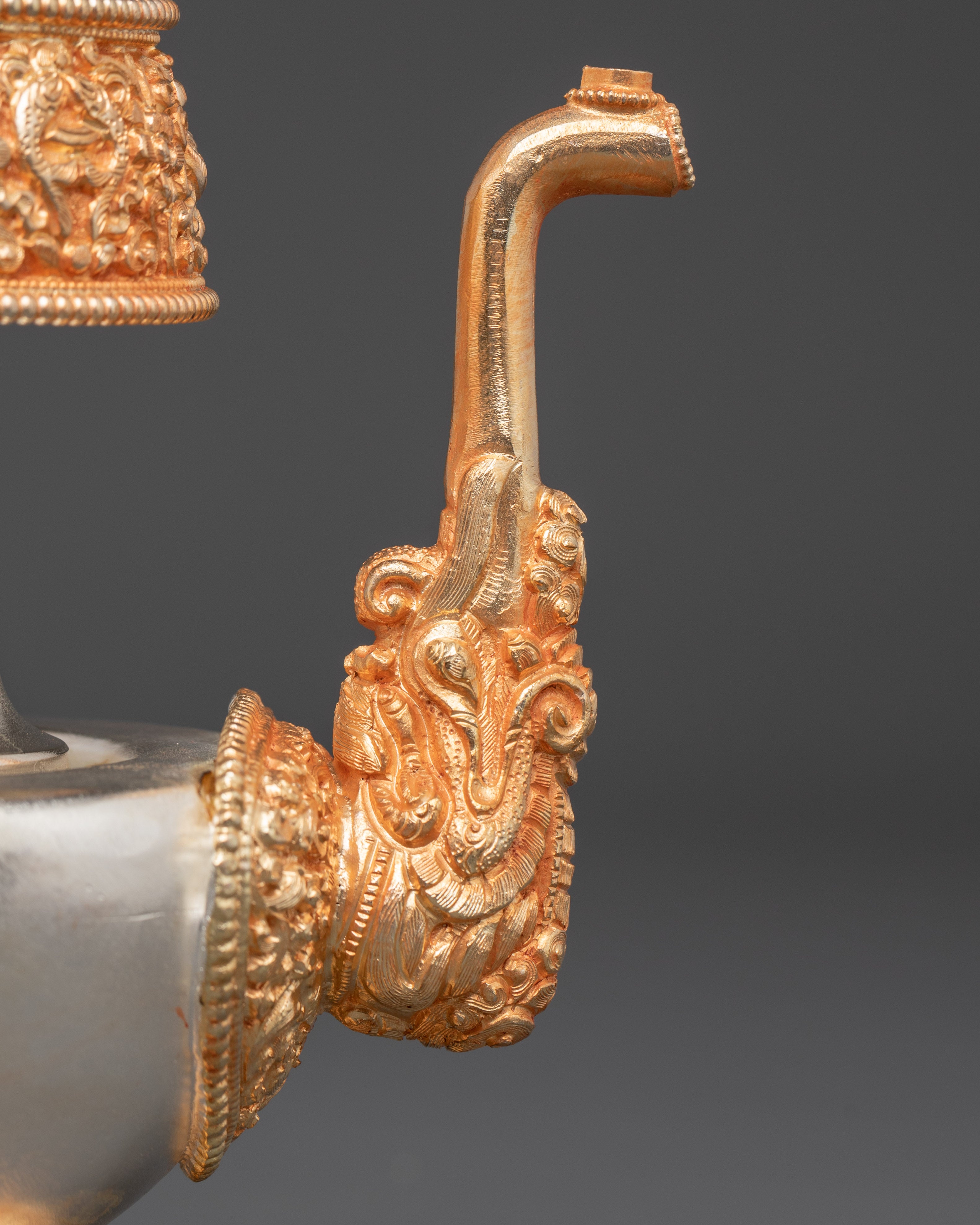 Gold And Silver Plated Bhumba | Water Offering Vassel