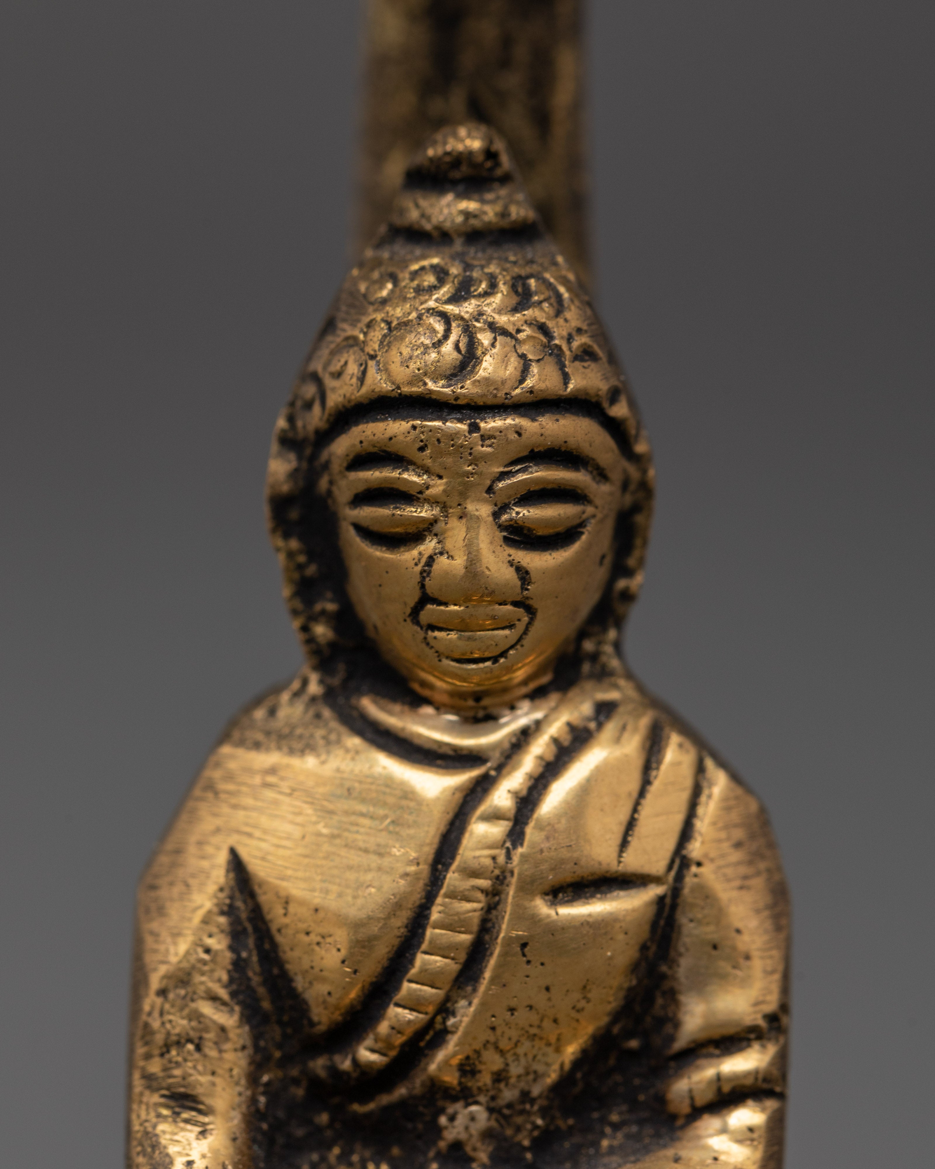 Sacred Dharma Shakyamuni Buddha Statue | Handcrafted Spiritual Sculpture