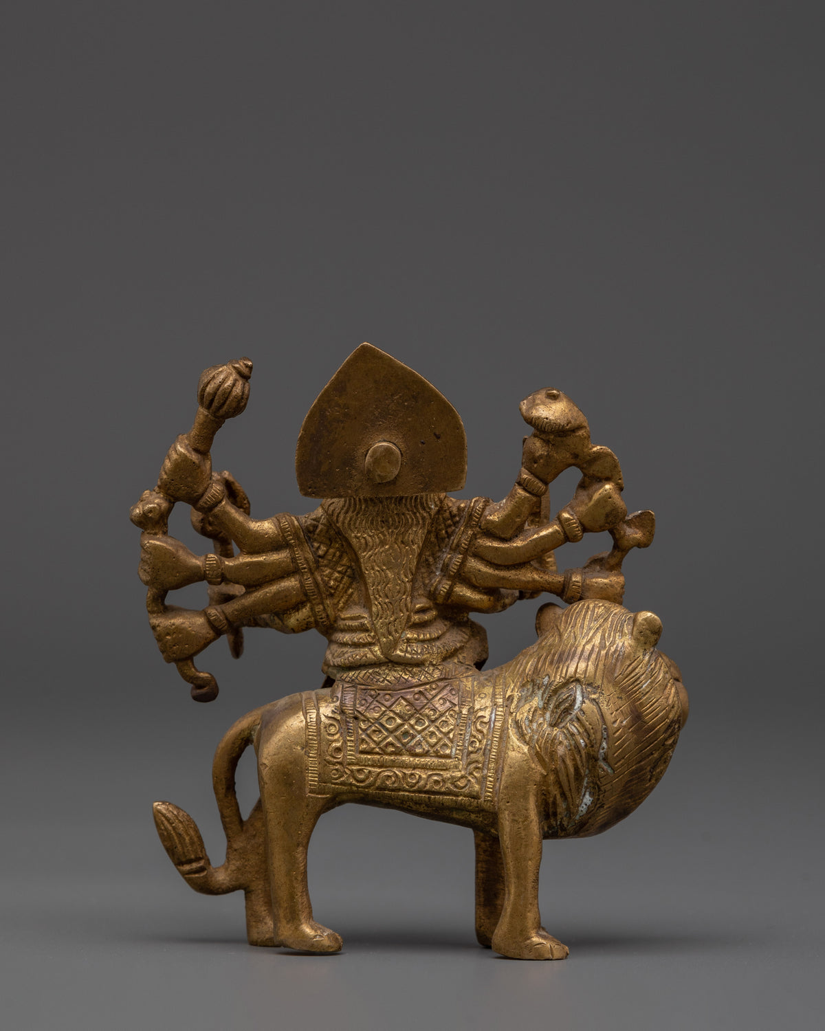 Sacred Handmade Goddess Durga Sculpture | Hindu Goddess Statue