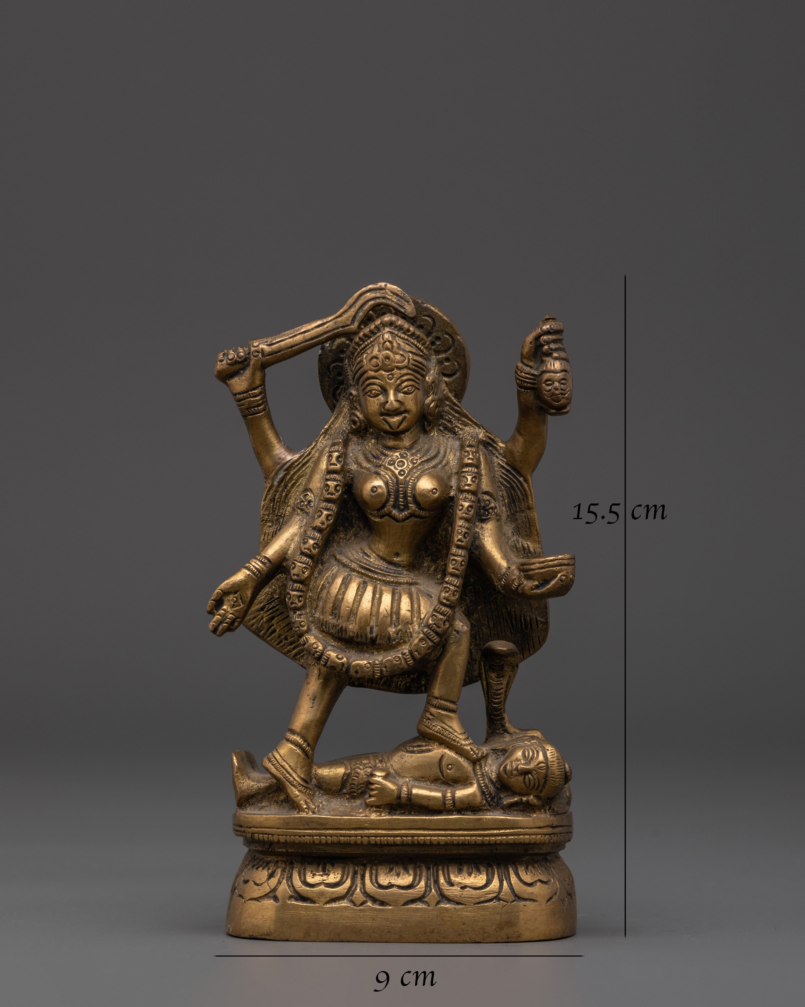 Wrathful Wisdom Mahakali Statue | Divine Protector of Transformation
