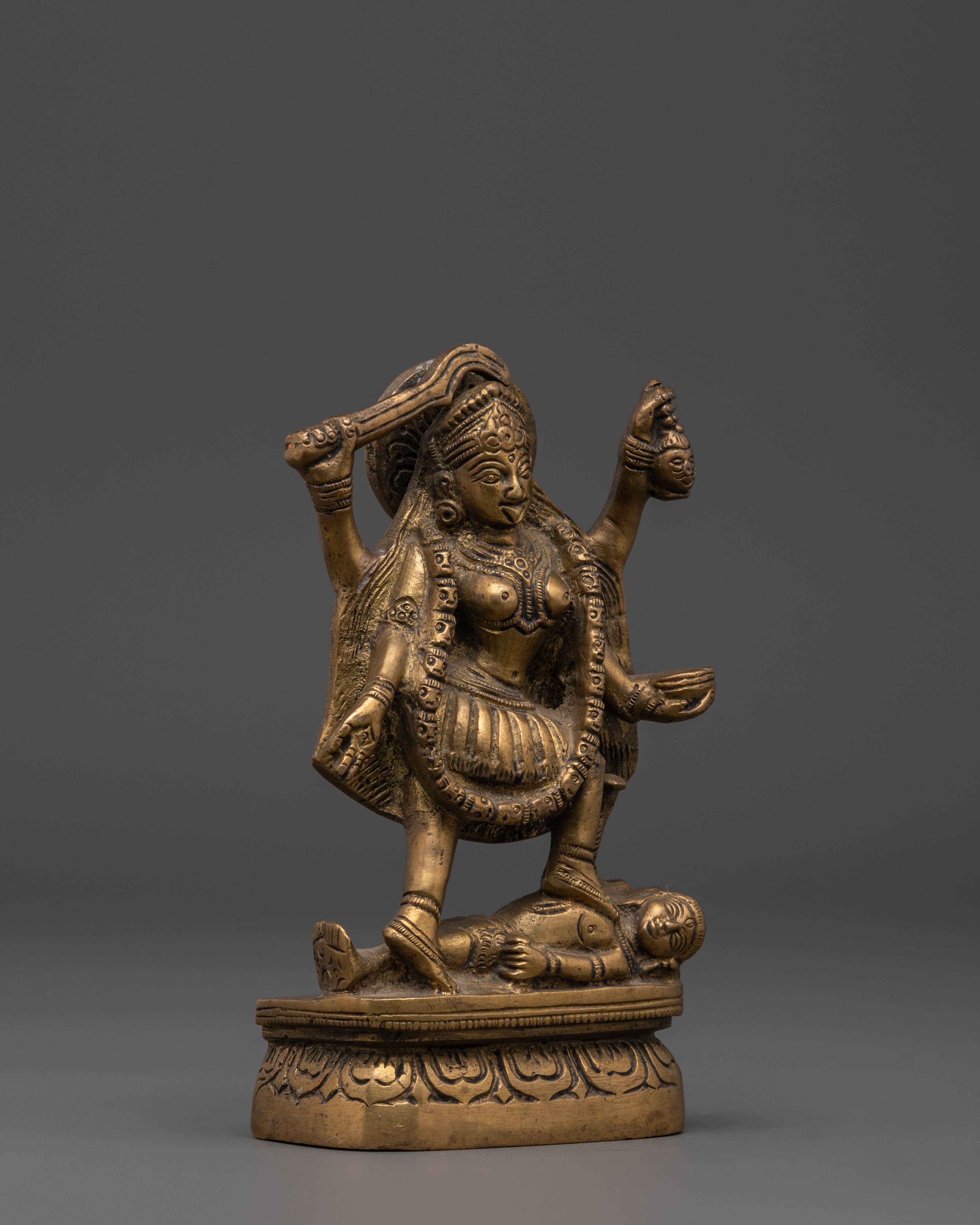 Wrathful Wisdom Mahakali Statue | Divine Protector of Transformation
