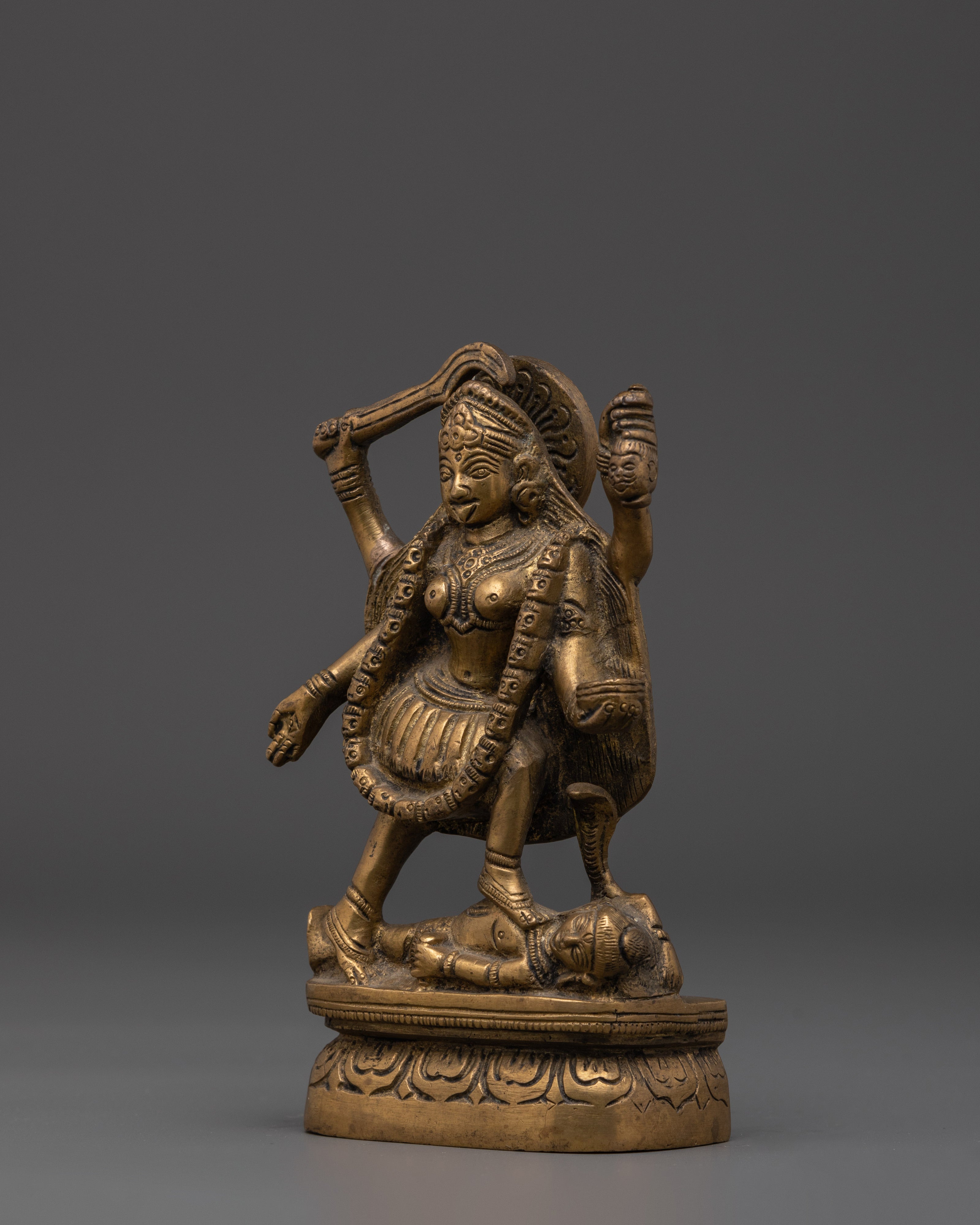 Wrathful Wisdom Mahakali Statue | Divine Protector of Transformation