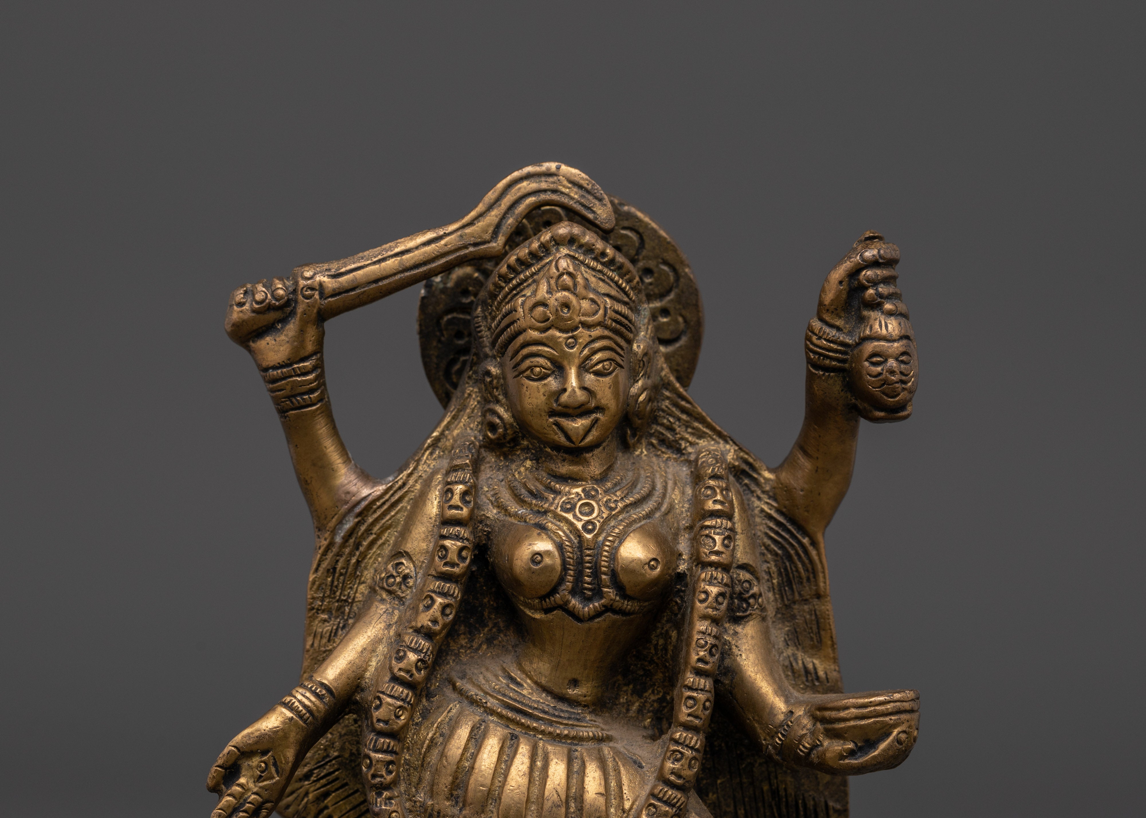 Wrathful Wisdom Mahakali Statue | Divine Protector of Transformation