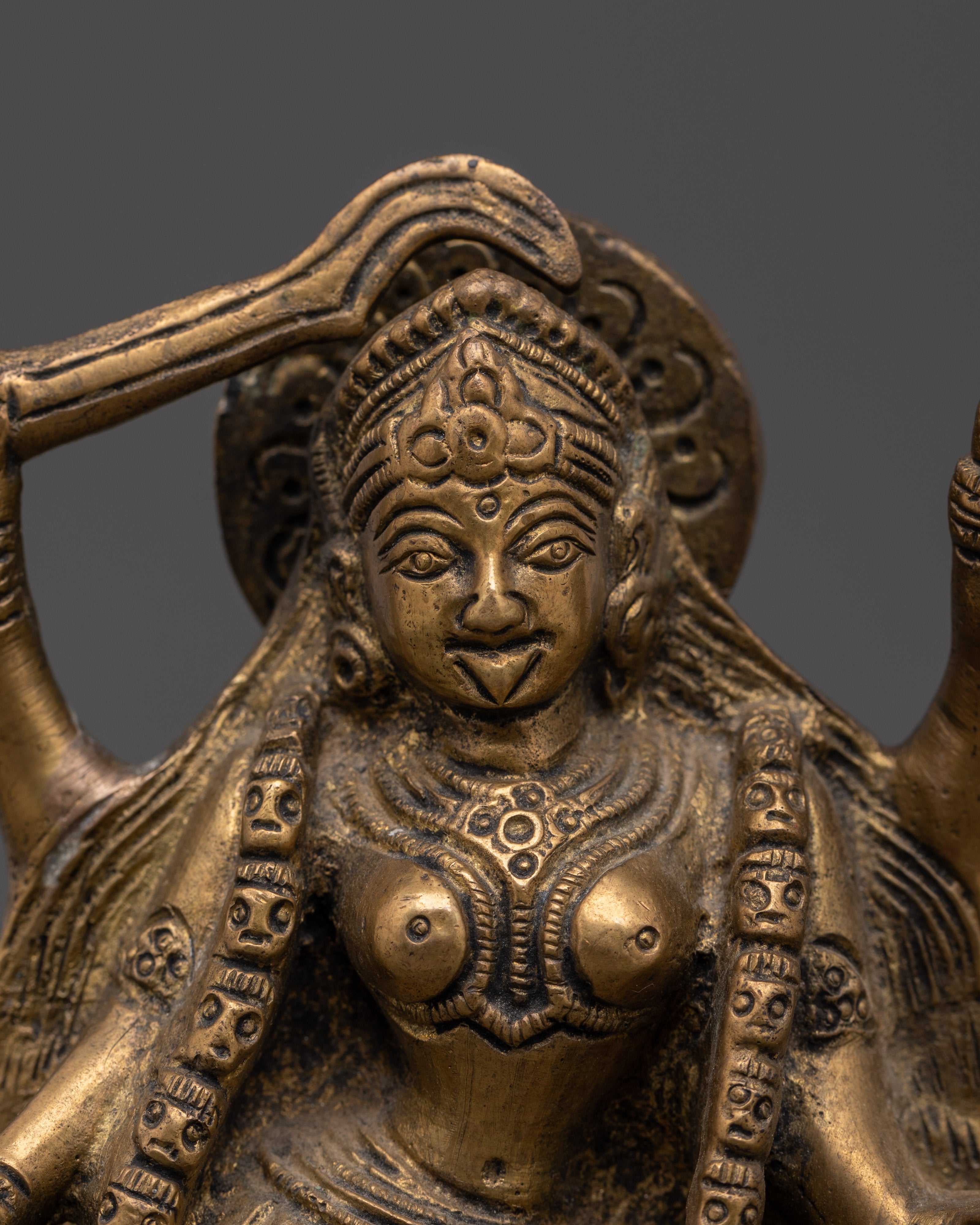Wrathful Wisdom Mahakali Statue | Divine Protector of Transformation