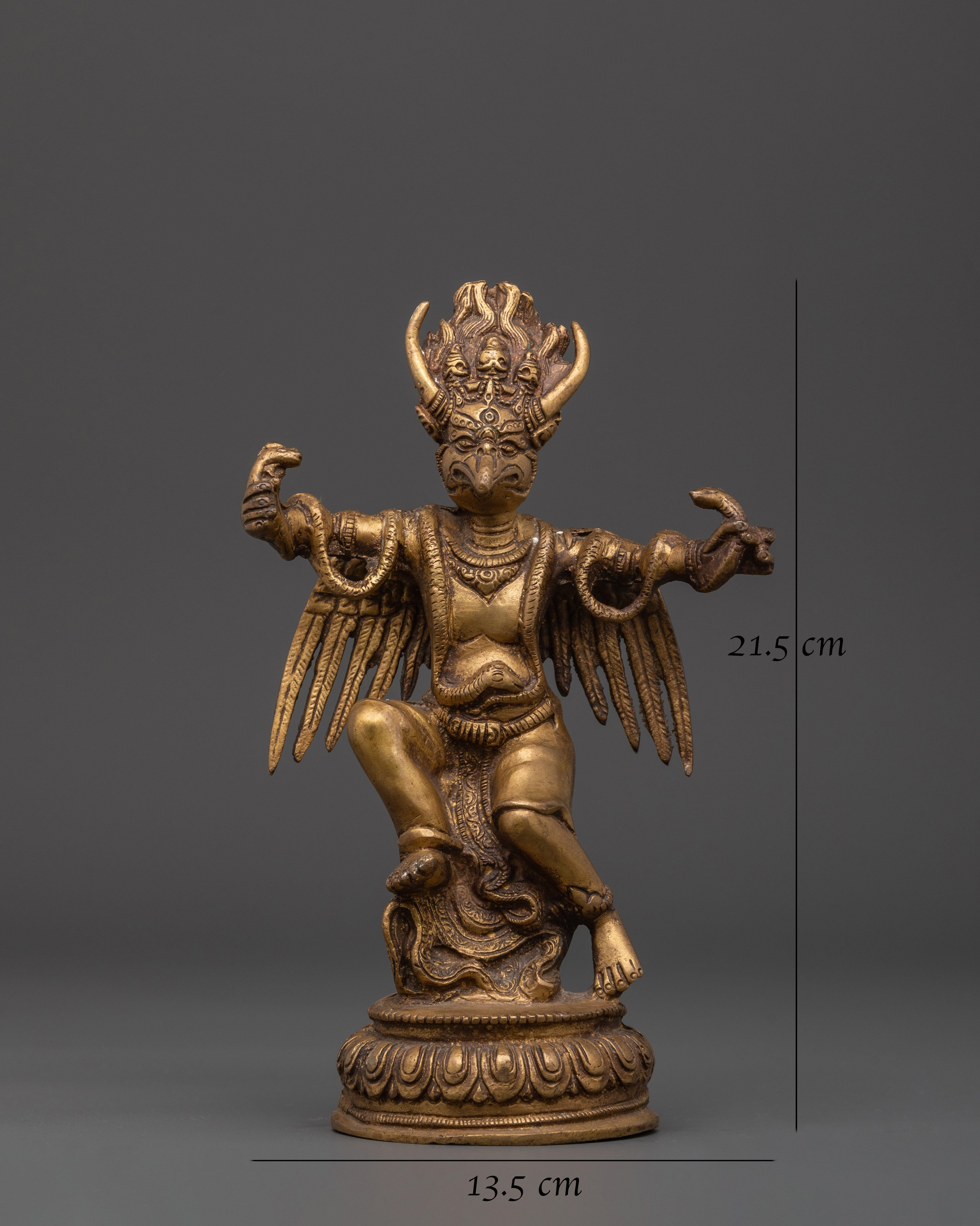 Sacred Mythical Bird Garuda Statue | Divine Protector Sculpture for Spiritual Spaces