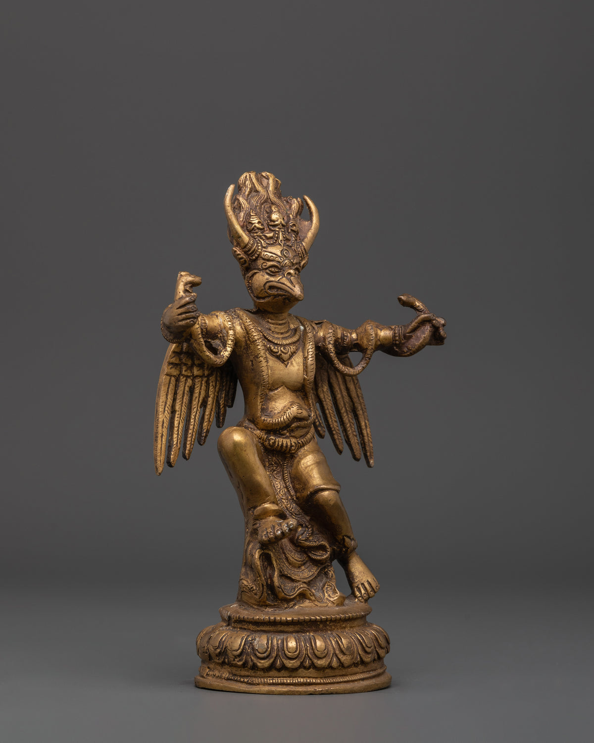 Sacred Mythical Bird Garuda Statue | Divine Protector Sculpture for Spiritual Spaces
