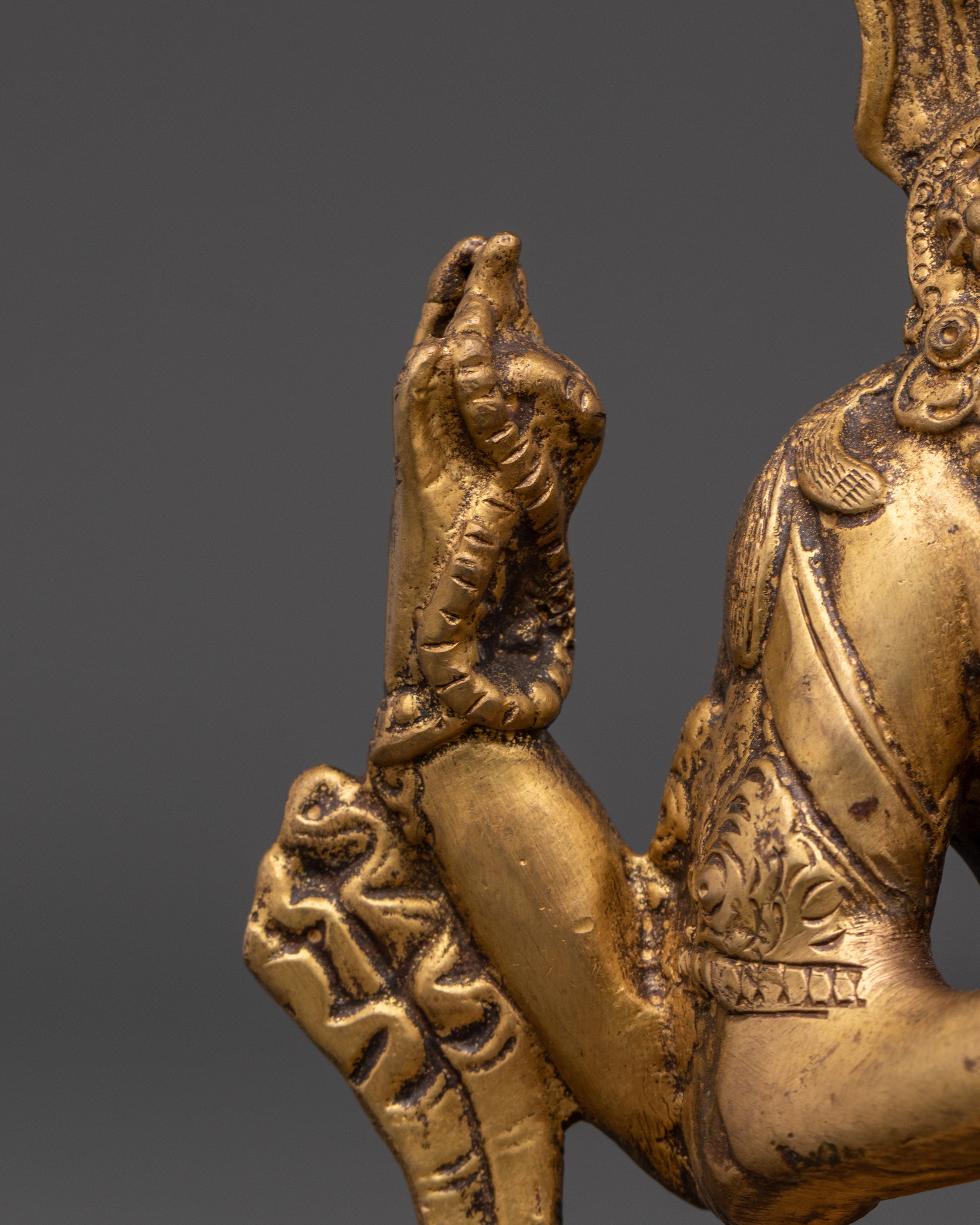 Handmade Chenrezig Statue for Sacred Spaces | Bodhisattva of Compassion