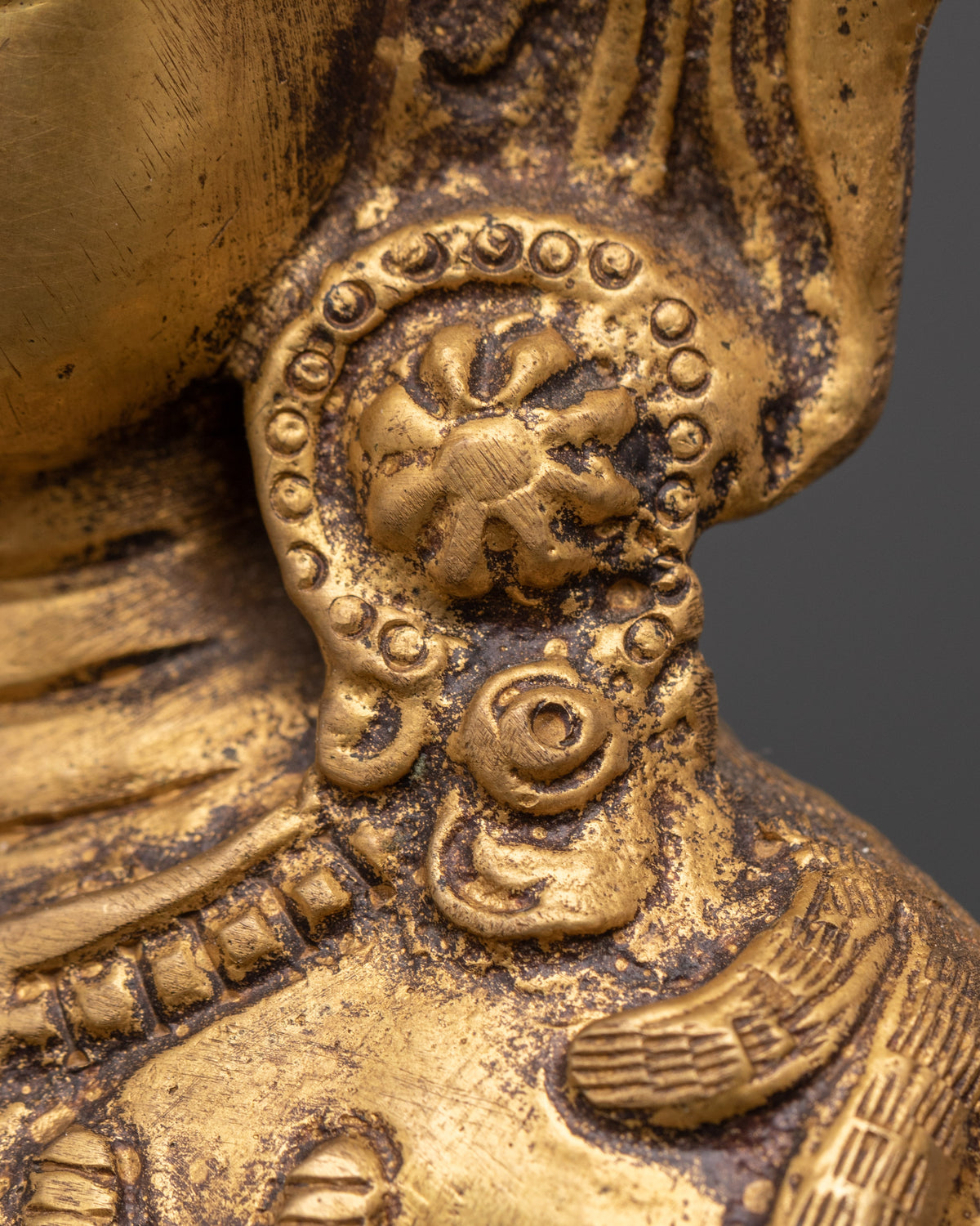 Handmade Chenrezig Statue for Sacred Spaces | Bodhisattva of Compassion