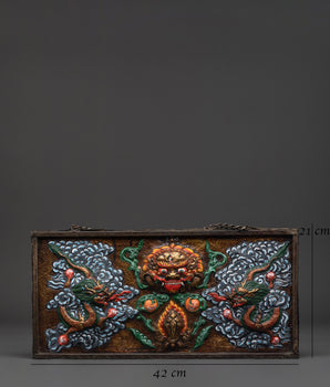 Handcrafted Sacred Wall Hanging | Tibetan Ritual Home Decor