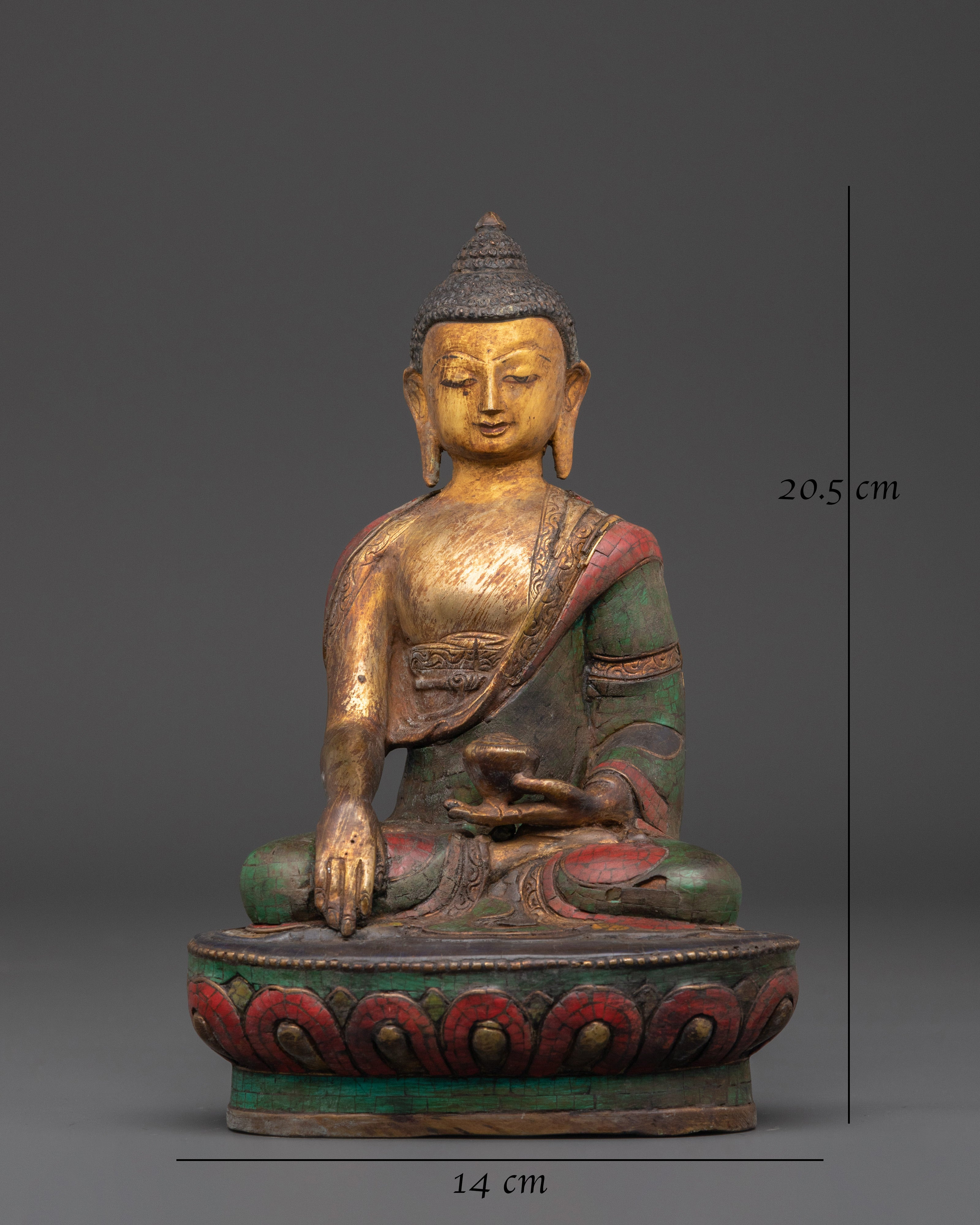 Enlightenment of Shakyamuni Buddha Statue |  Idol for Meditation & Home Decor