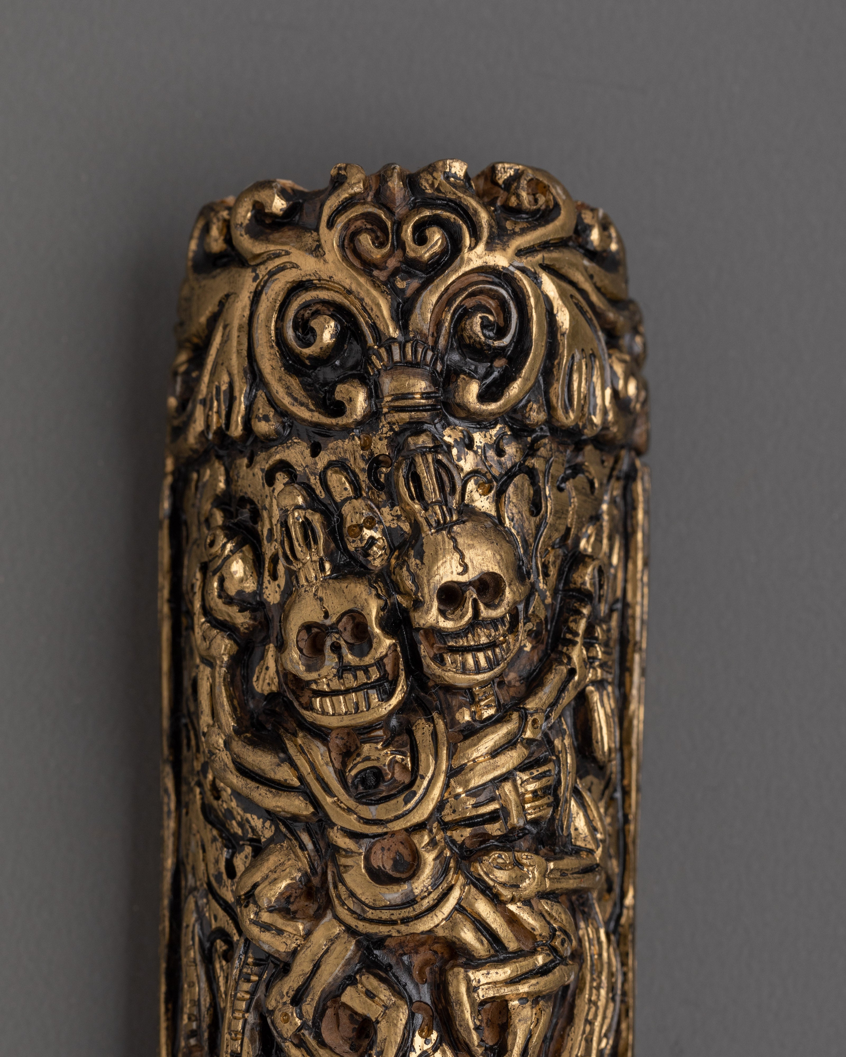Skeleton couple Citipati decor | Symbol of Life's Impermanence