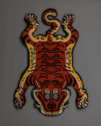 tibetan-wool-hand-knotted-tiger-skin-rug