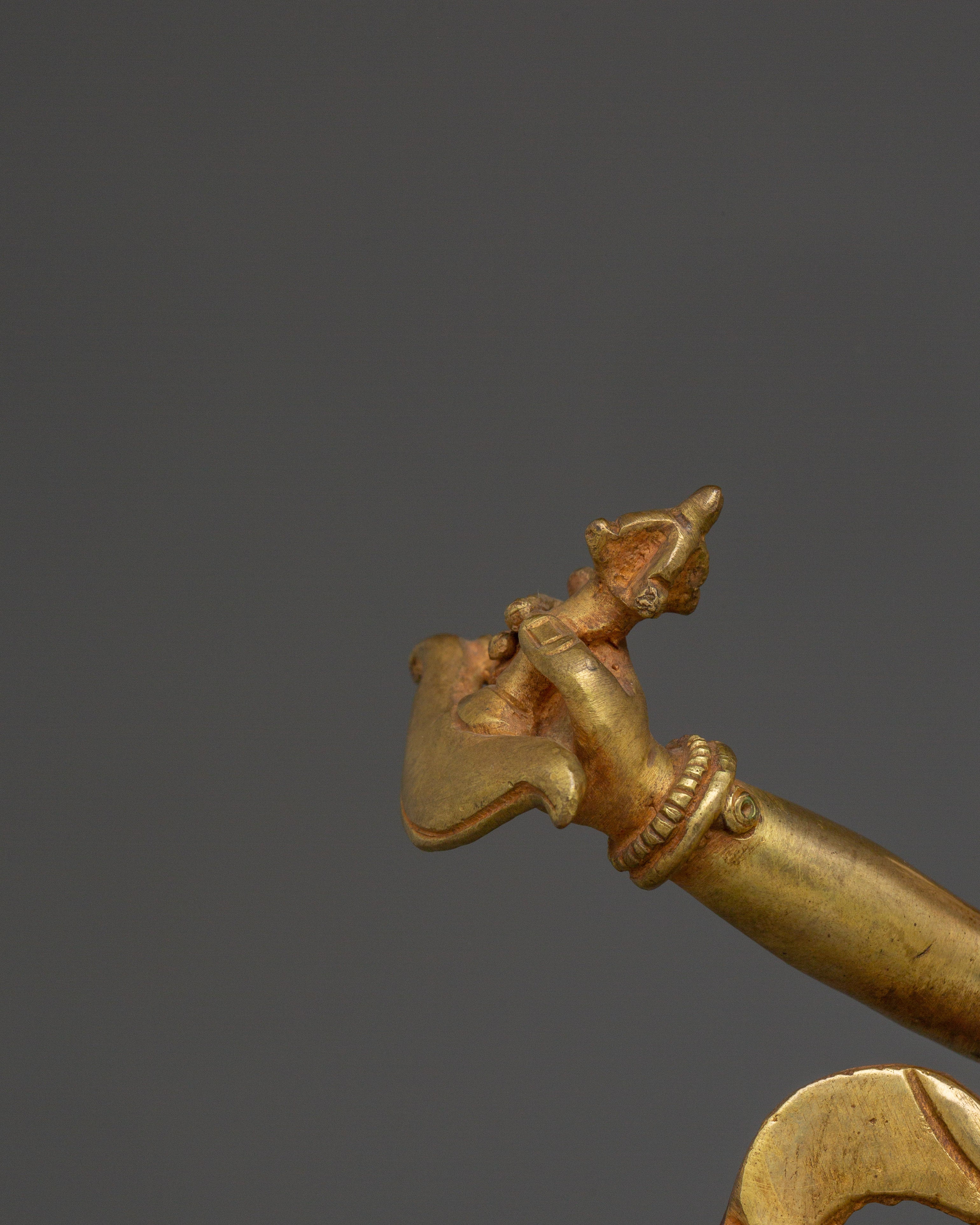 Dorje Phagmo Gold Plated Statue | Spiritual Protection