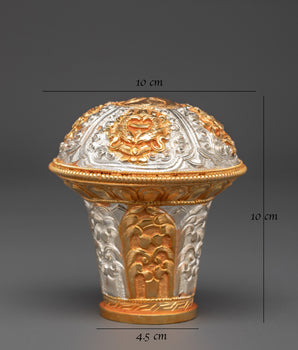 Spiritual Tibetan Stick Cap | Authentic Tibetan Buddhist Artifact