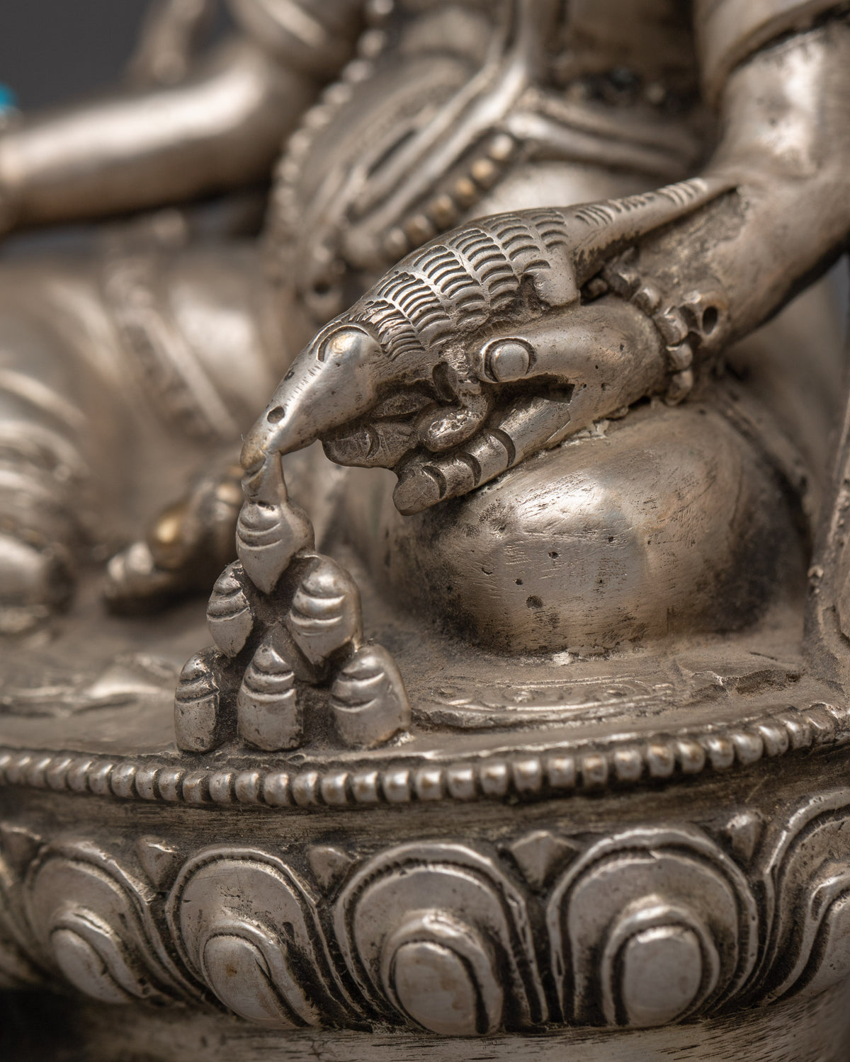 Statue of Wealth Deity Dzambhala | Spiritual Zen Artwork