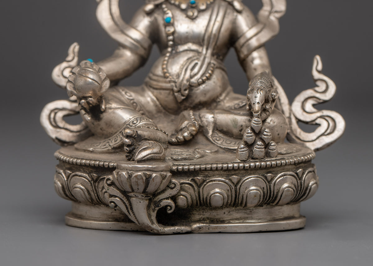 Statue of Wealth Deity Dzambhala | Spiritual Zen Artwork