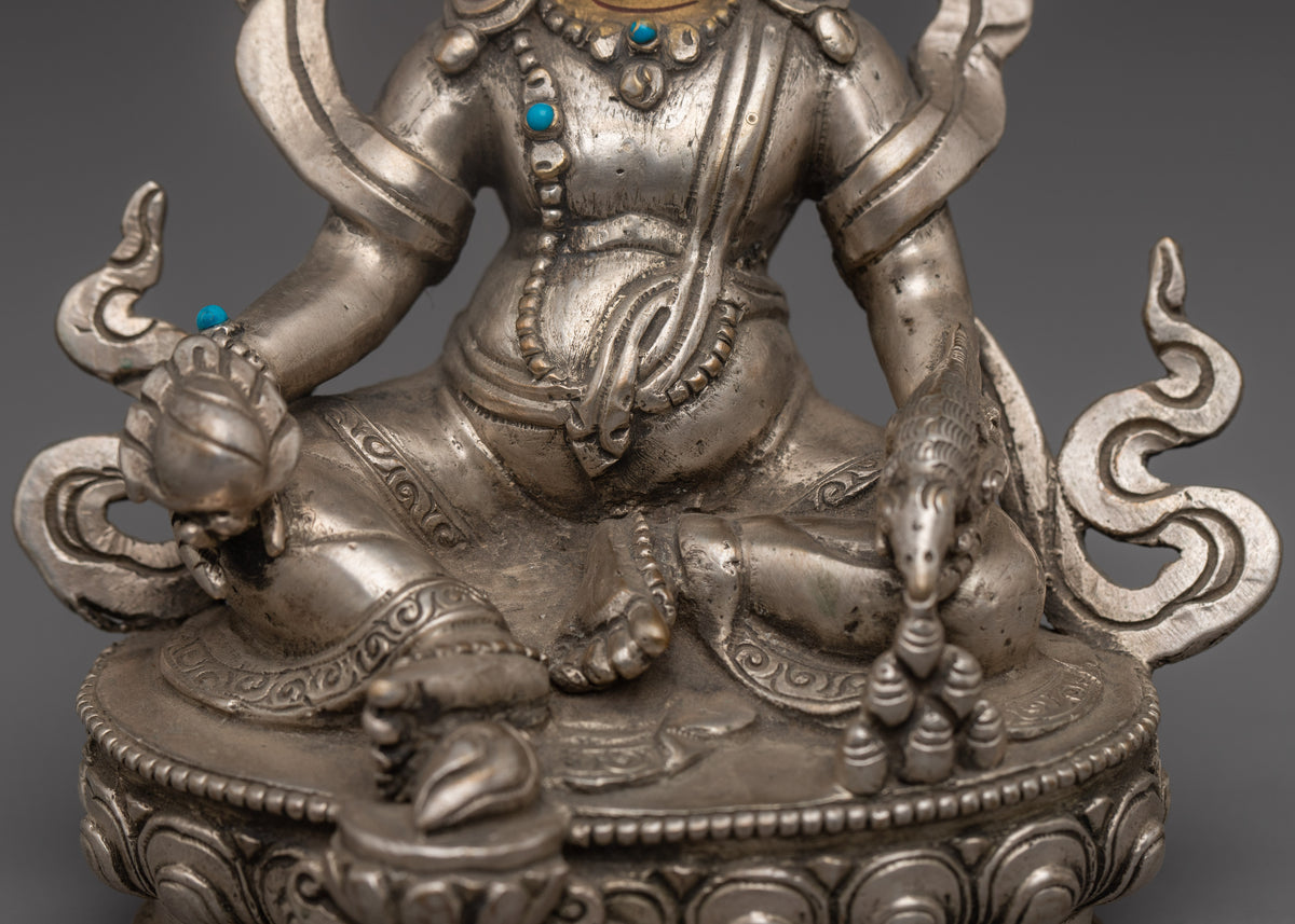 Statue of Wealth Deity Dzambhala | Spiritual Zen Artwork