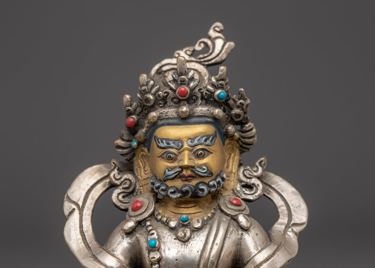 Statue of Wealth Deity Dzambhala | Spiritual Zen Artwork