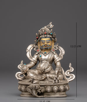 Statue of Wealth Deity Dzambhala | Spiritual Zen Artwork