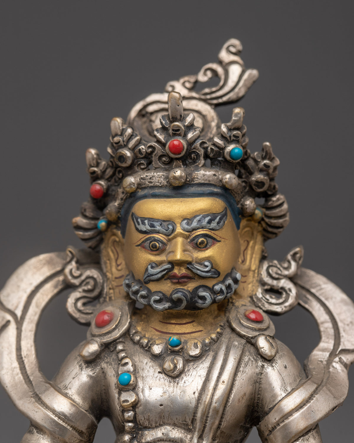 Statue of Wealth Deity Dzambhala | Spiritual Zen Artwork