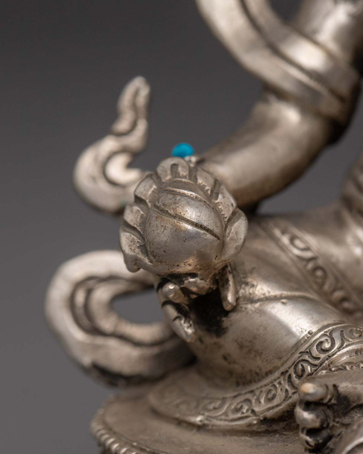 Statue of Wealth Deity Dzambhala | Spiritual Zen Artwork