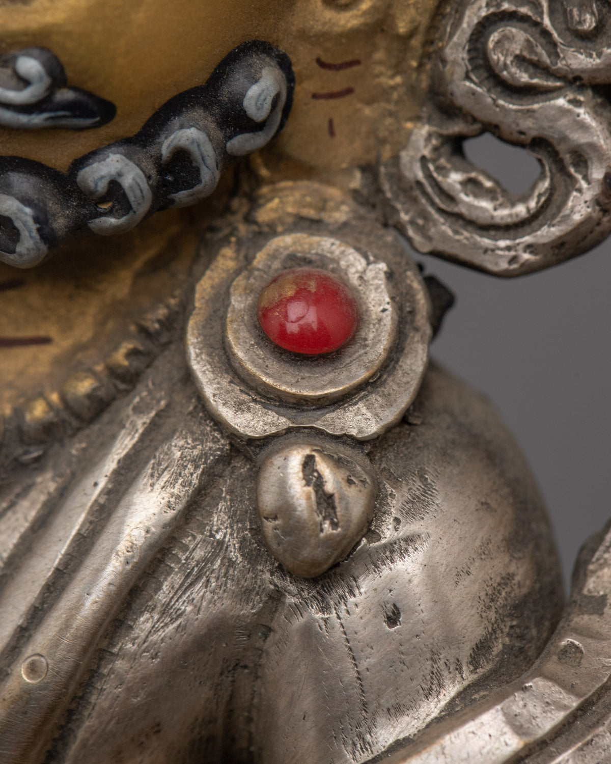 Statue of Wealth Deity Dzambhala | Spiritual Zen Artwork