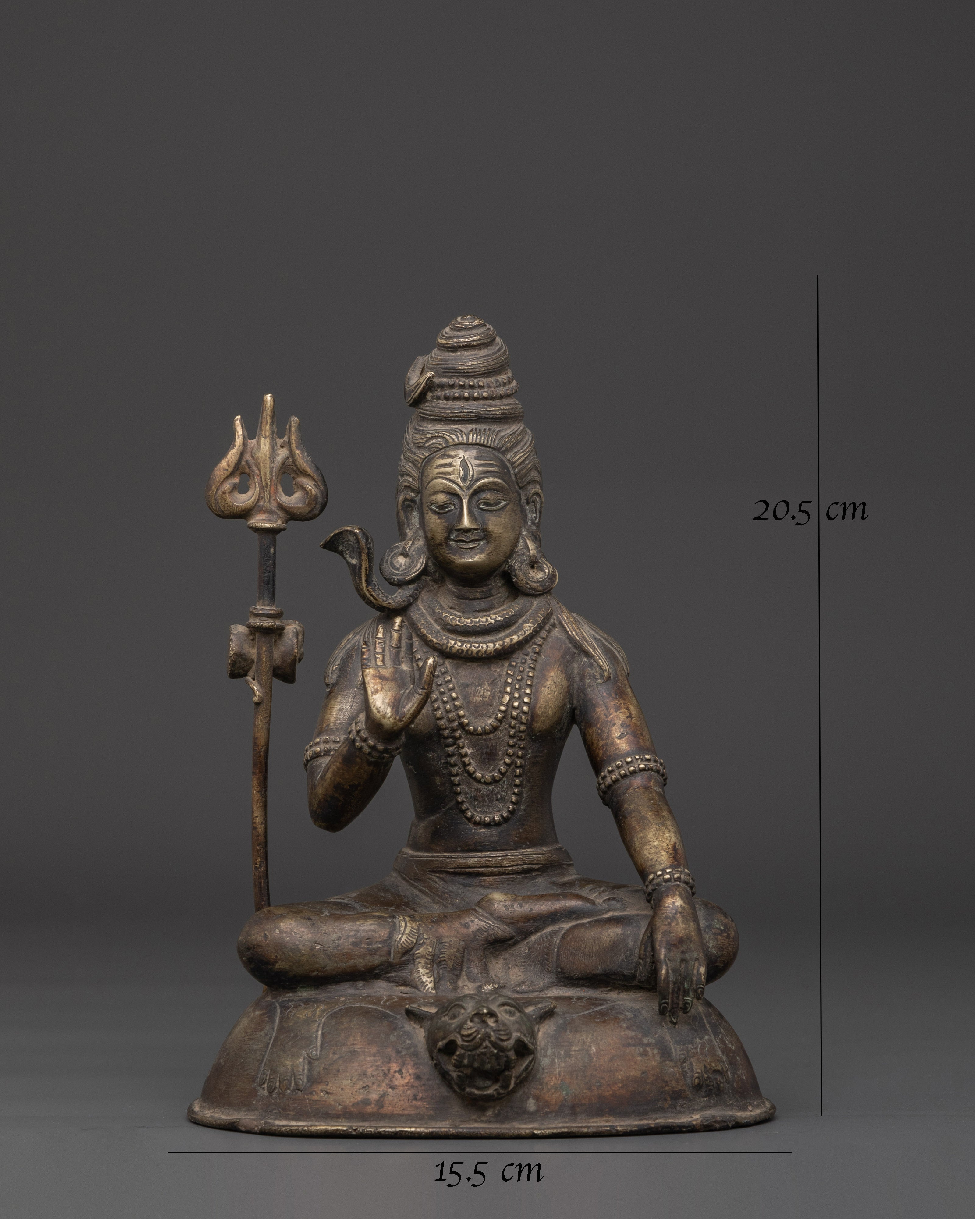 Spiritual Shiva Statue | Hindu God Idol For Meditation & Decor