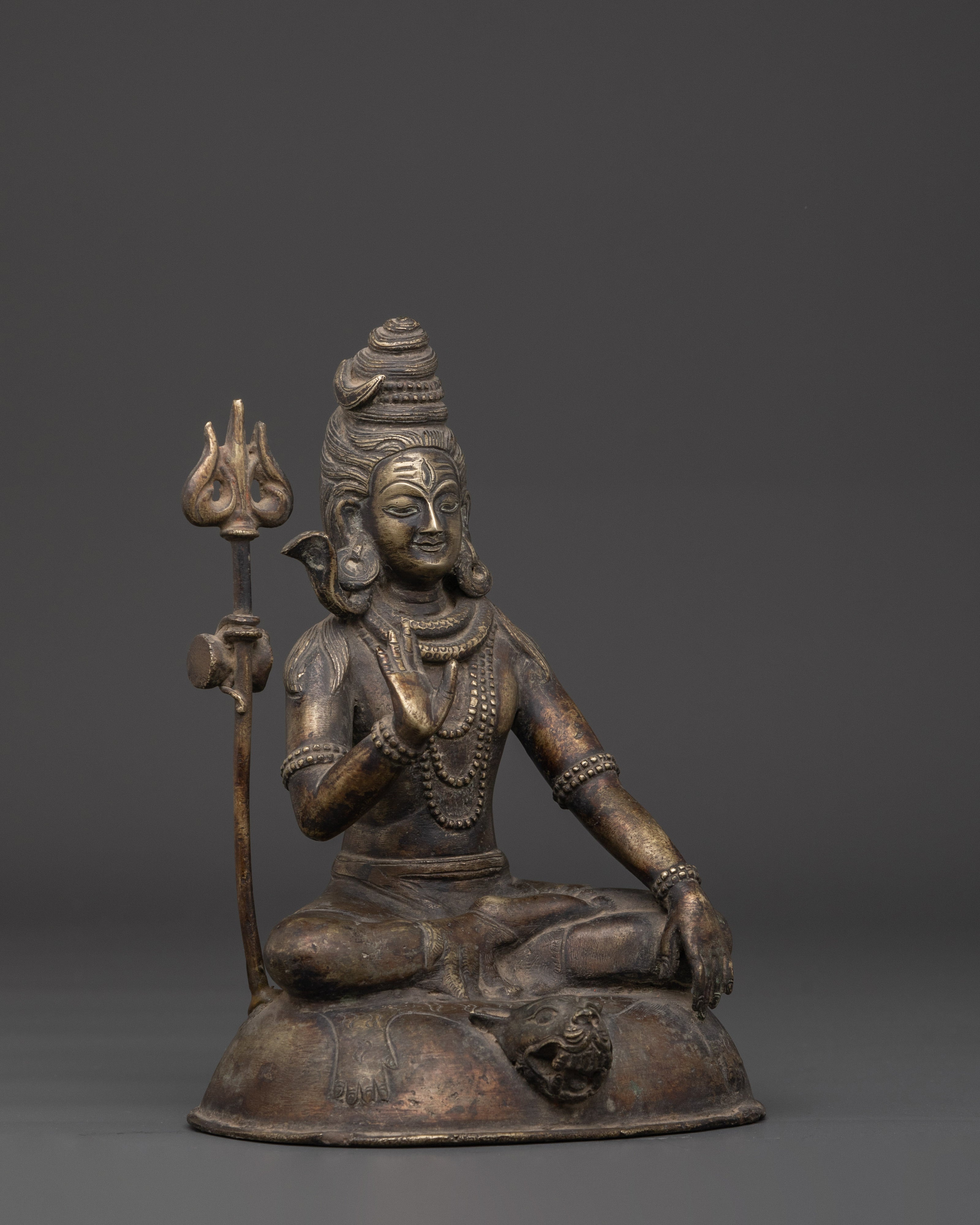 Spiritual Shiva Statue | Hindu God Idol For Meditation & Decor