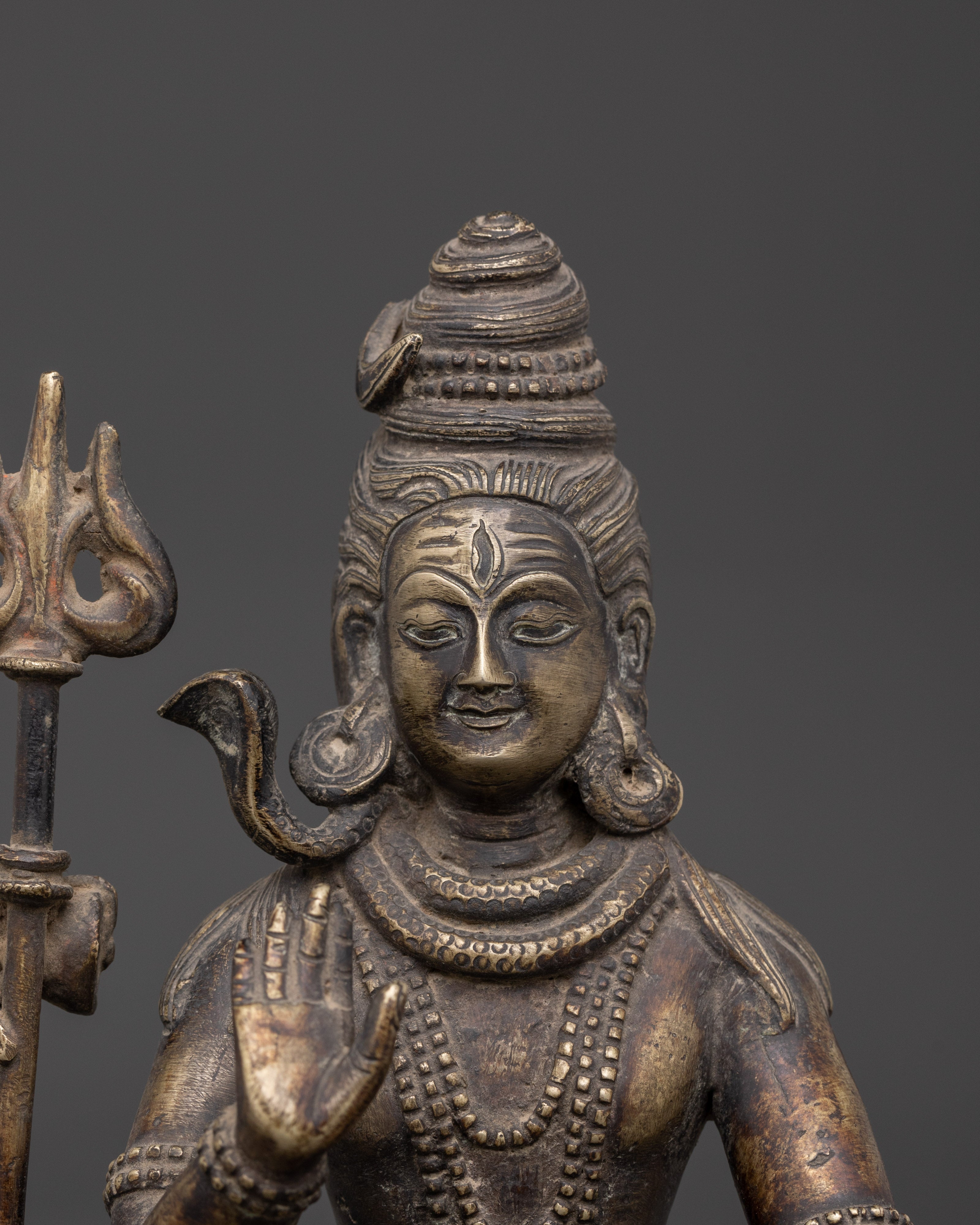 Spiritual Shiva Statue | Hindu God Idol For Meditation & Decor