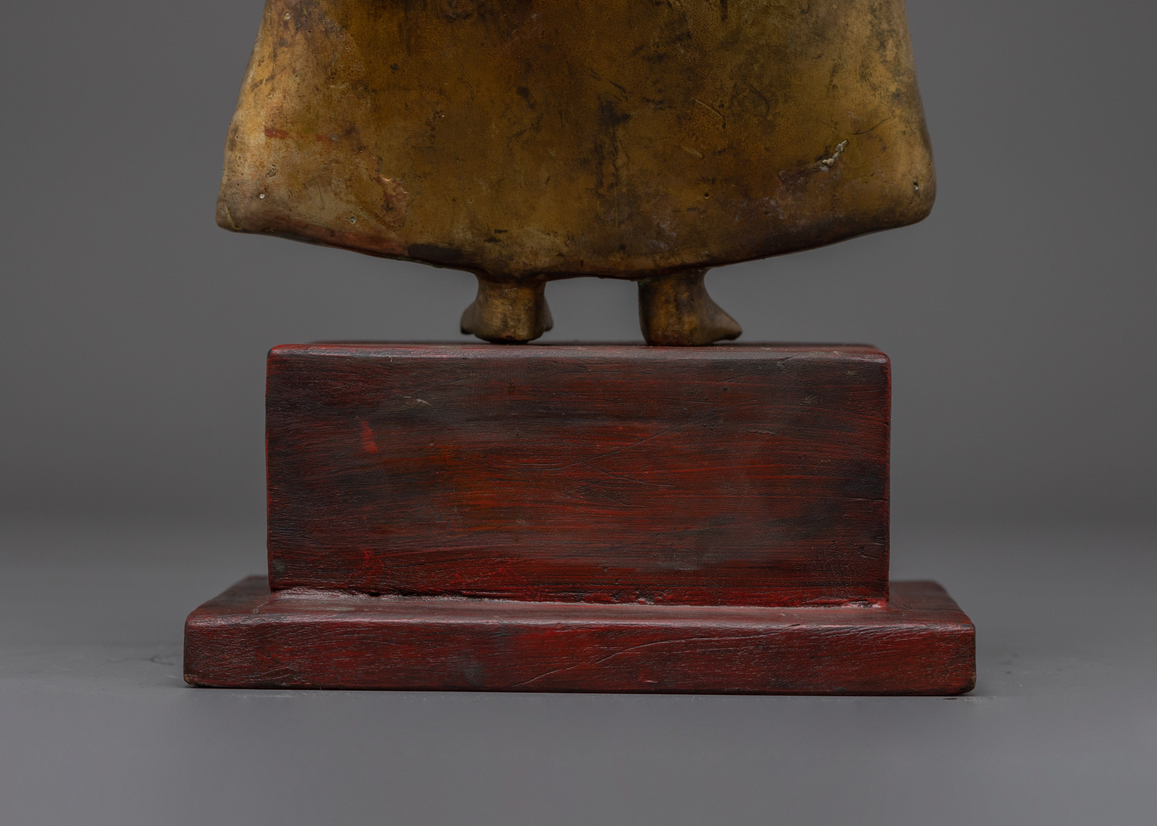Buddha Dipankara Copper Statue | The Light of Wisdom