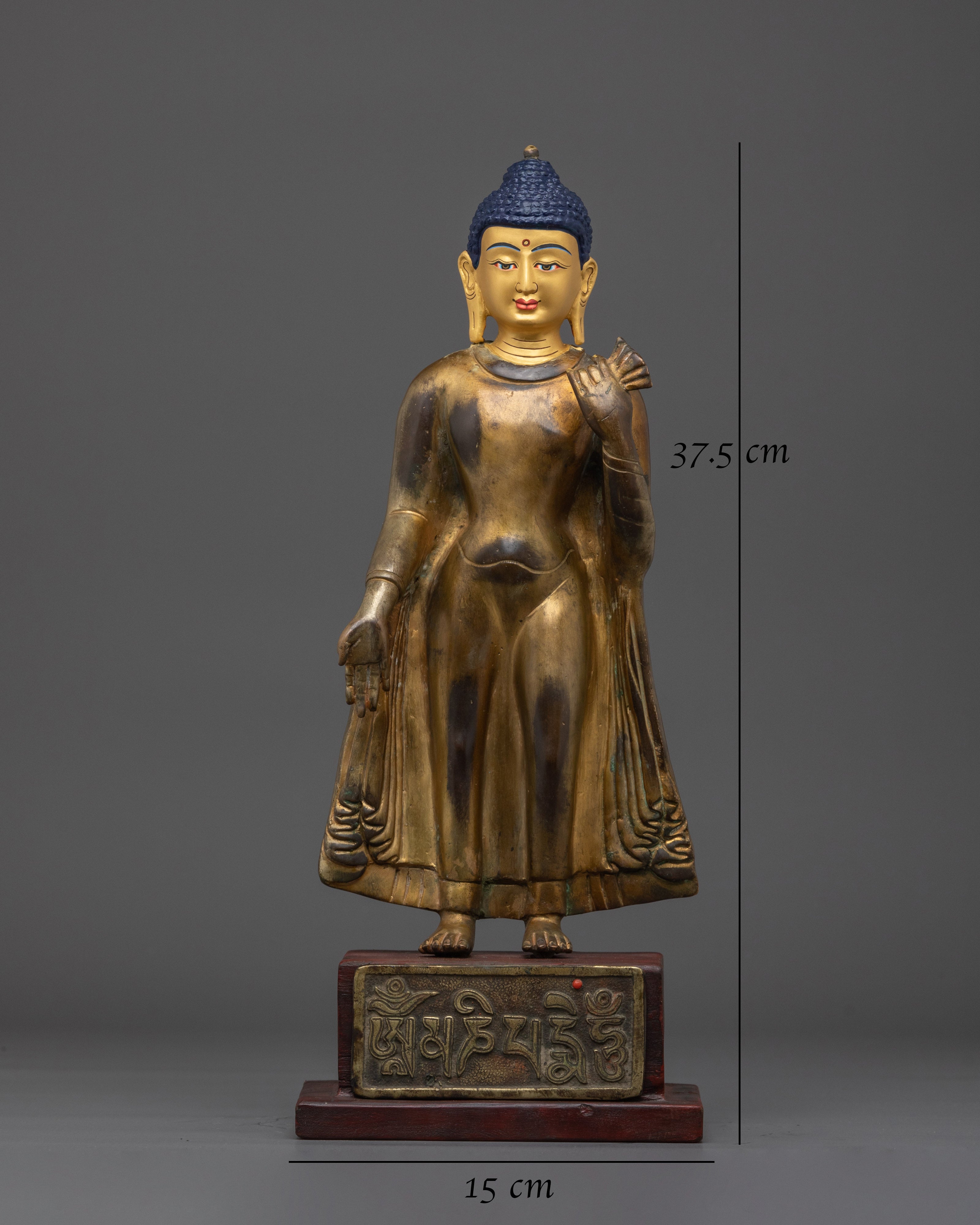 Buddha Dipankara Copper Statue | The Light of Wisdom