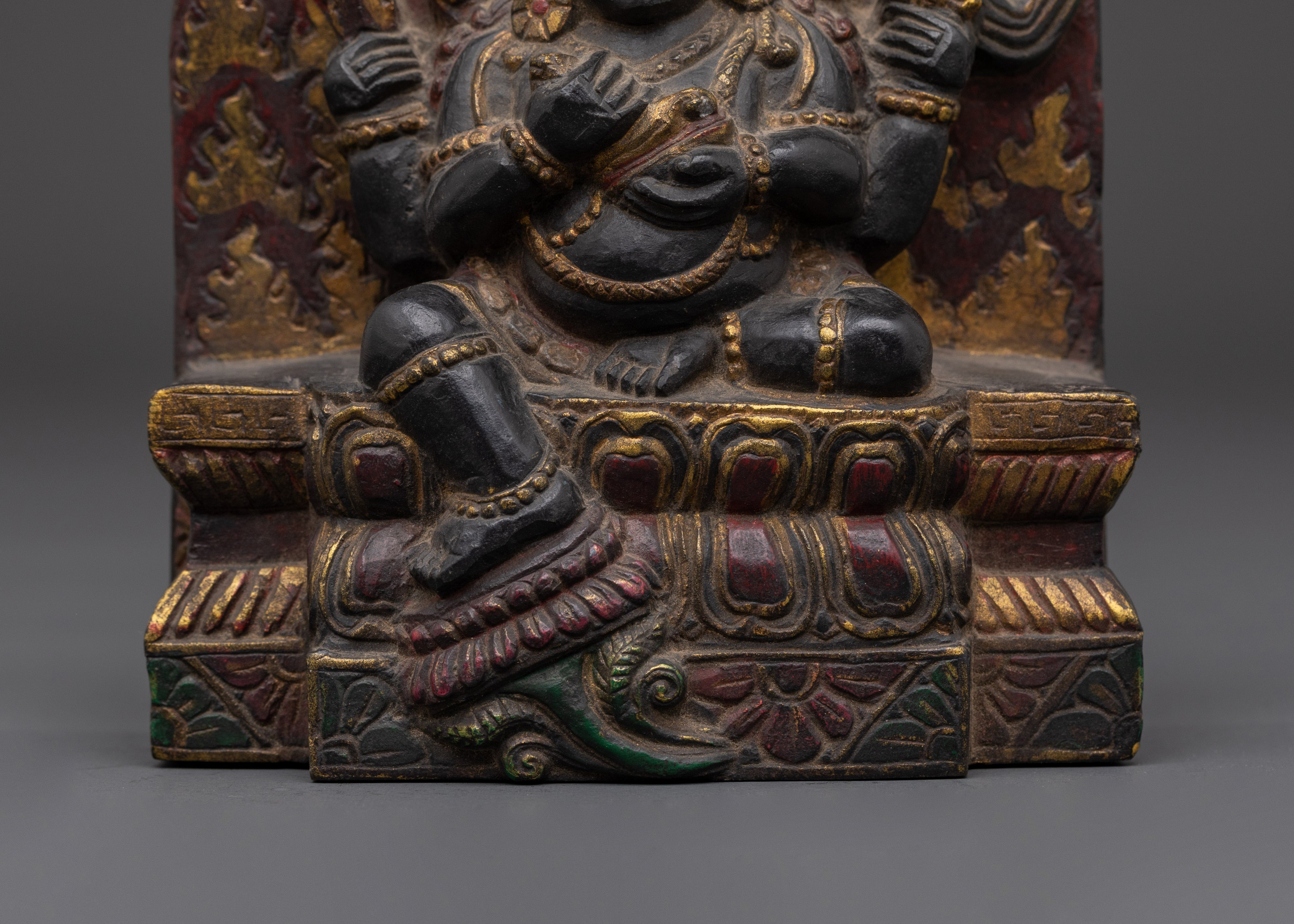 Sakya Buddhism Mahakala Statue for Protection and Transformation
