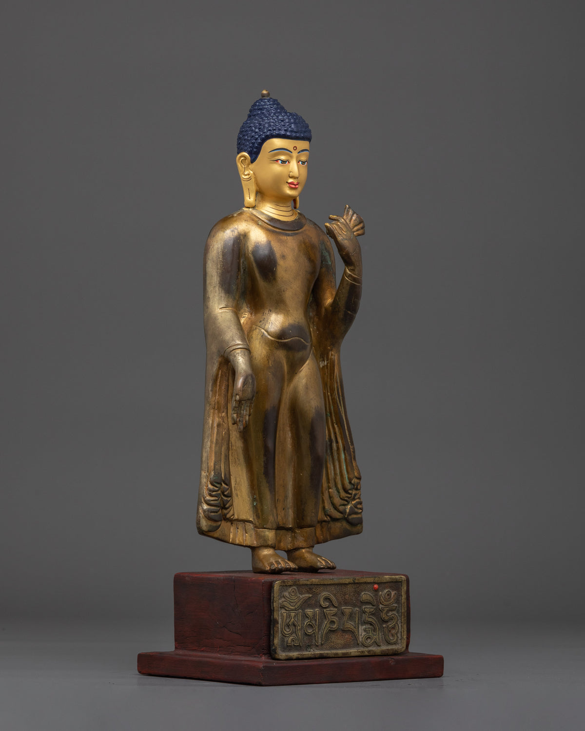 Buddha Dipankara Copper Statue | The Light of Wisdom