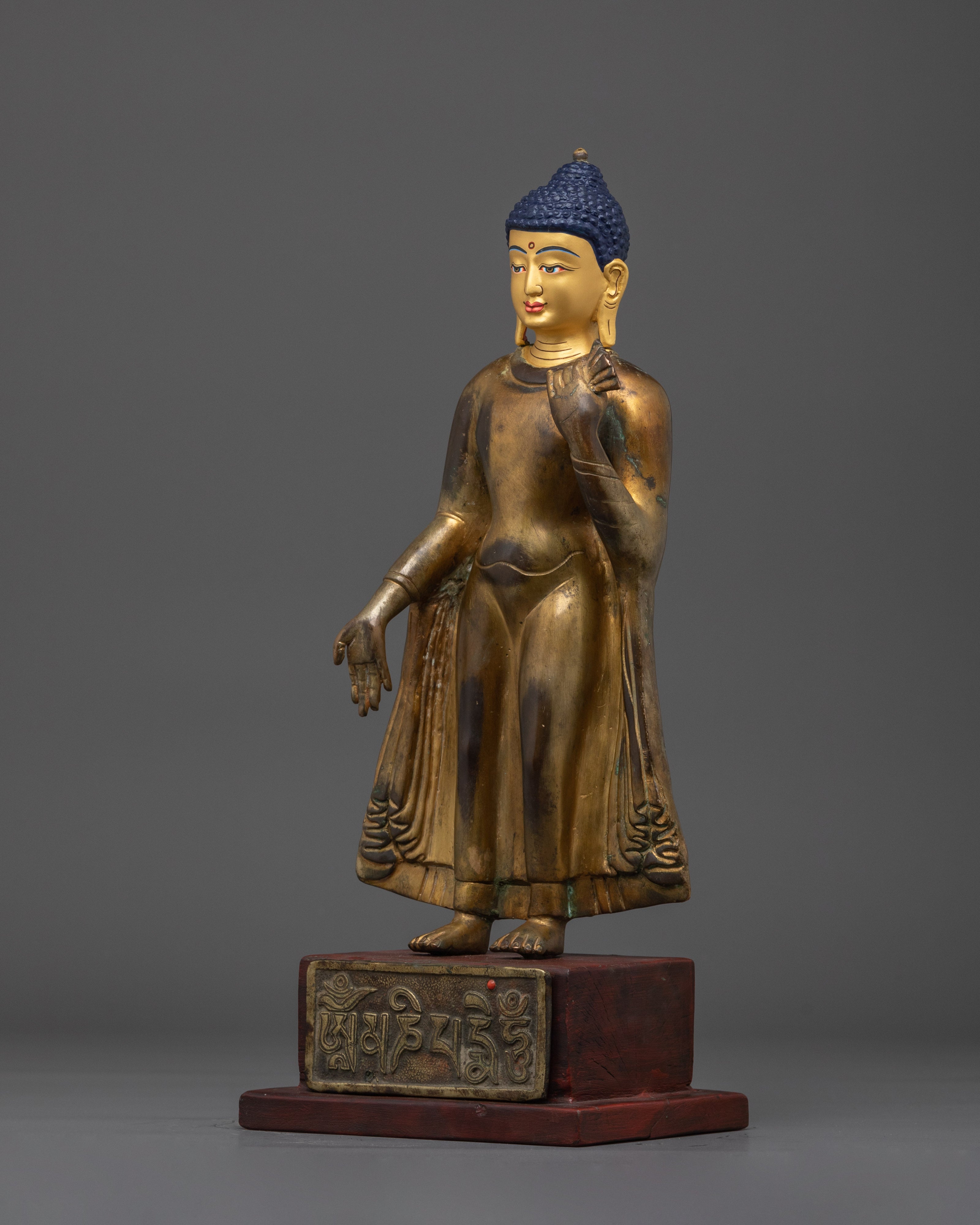 Buddha Dipankara Copper Statue | The Light of Wisdom