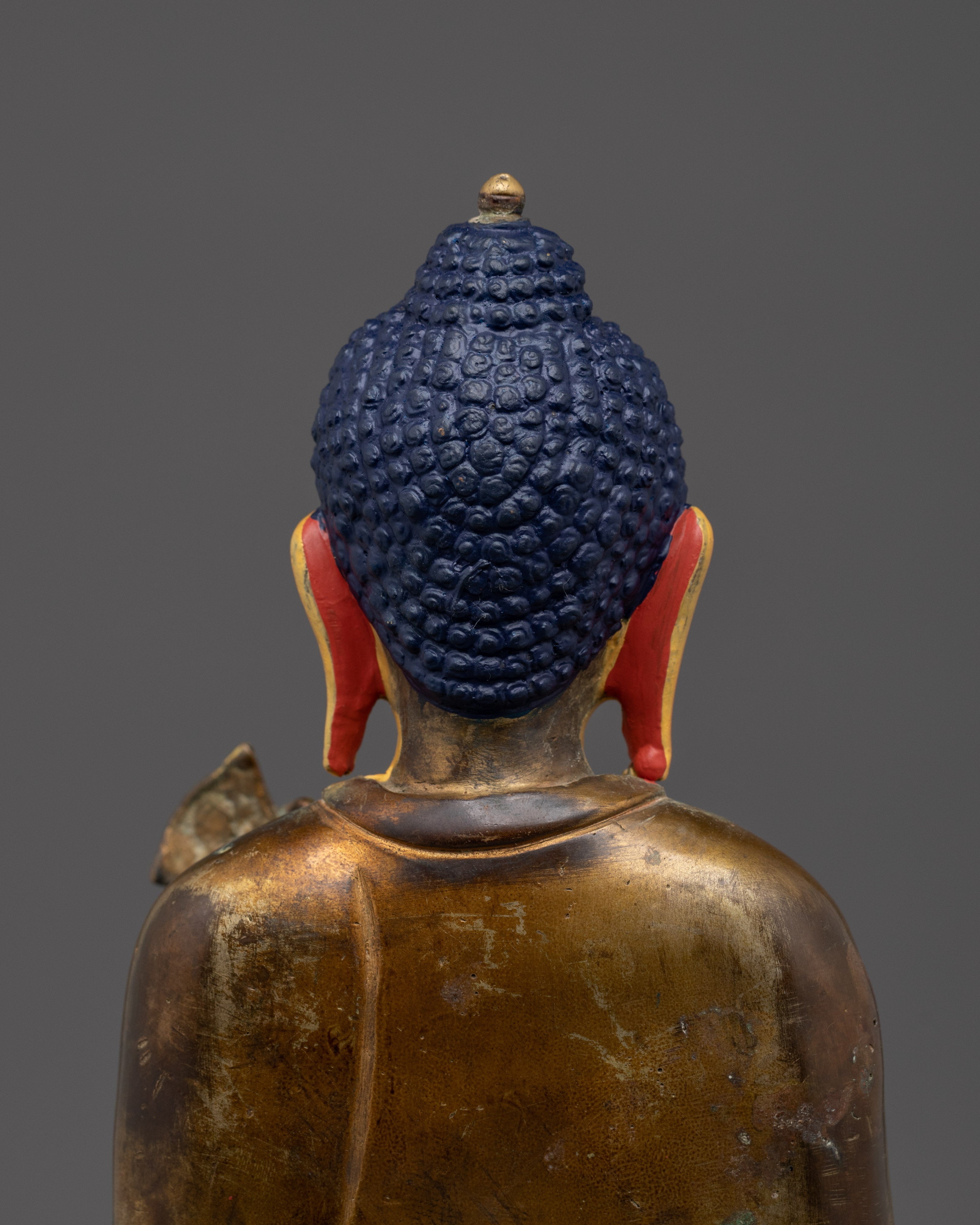 Buddha Dipankara Copper Statue | The Light of Wisdom