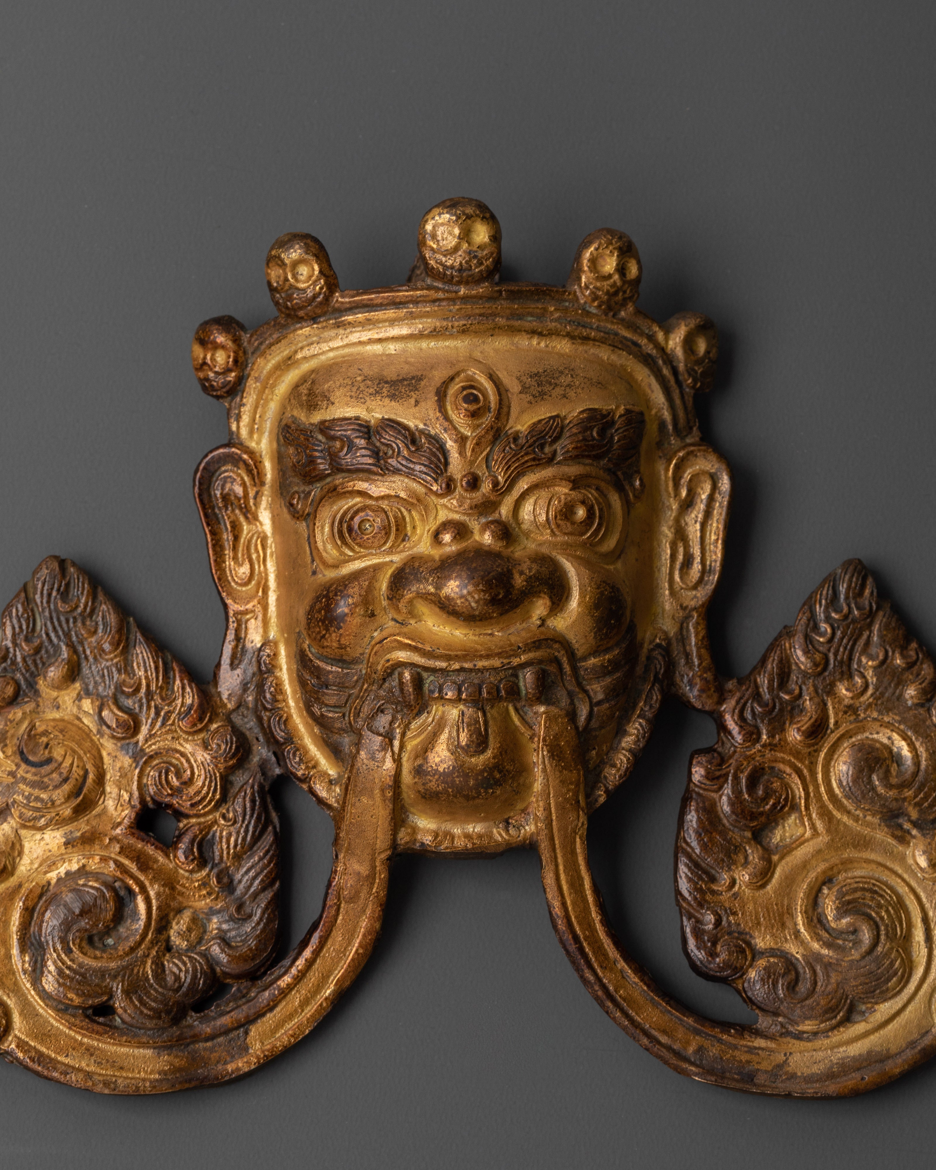Copper Gold Plated Spiritual Wall Hanging | Sacred Home Decor