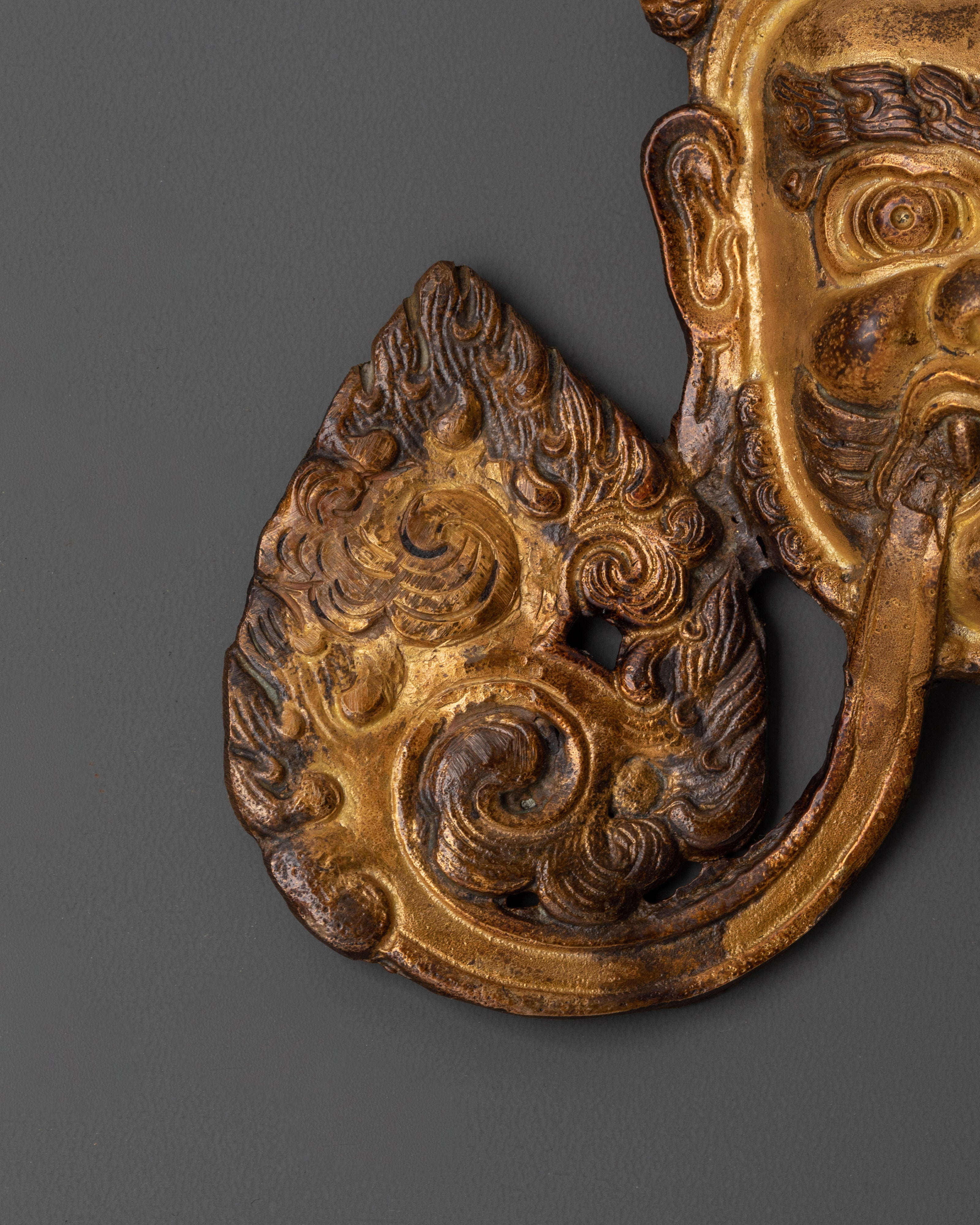 Copper Gold Plated Spiritual Wall Hanging | Sacred Home Decor