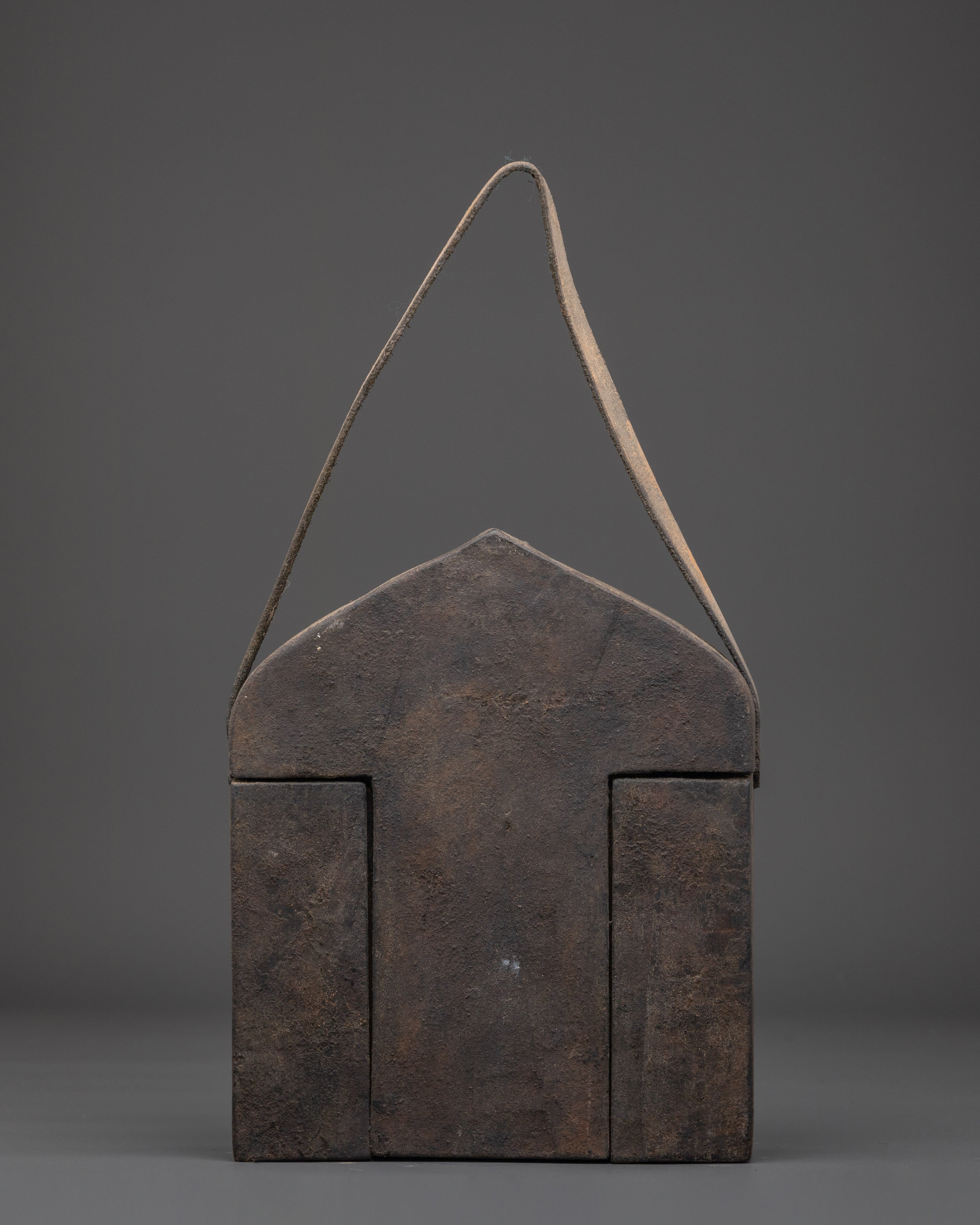 Handcrafted Ghau Box for Ceremony | Copper Buddhist Ritual Shrine