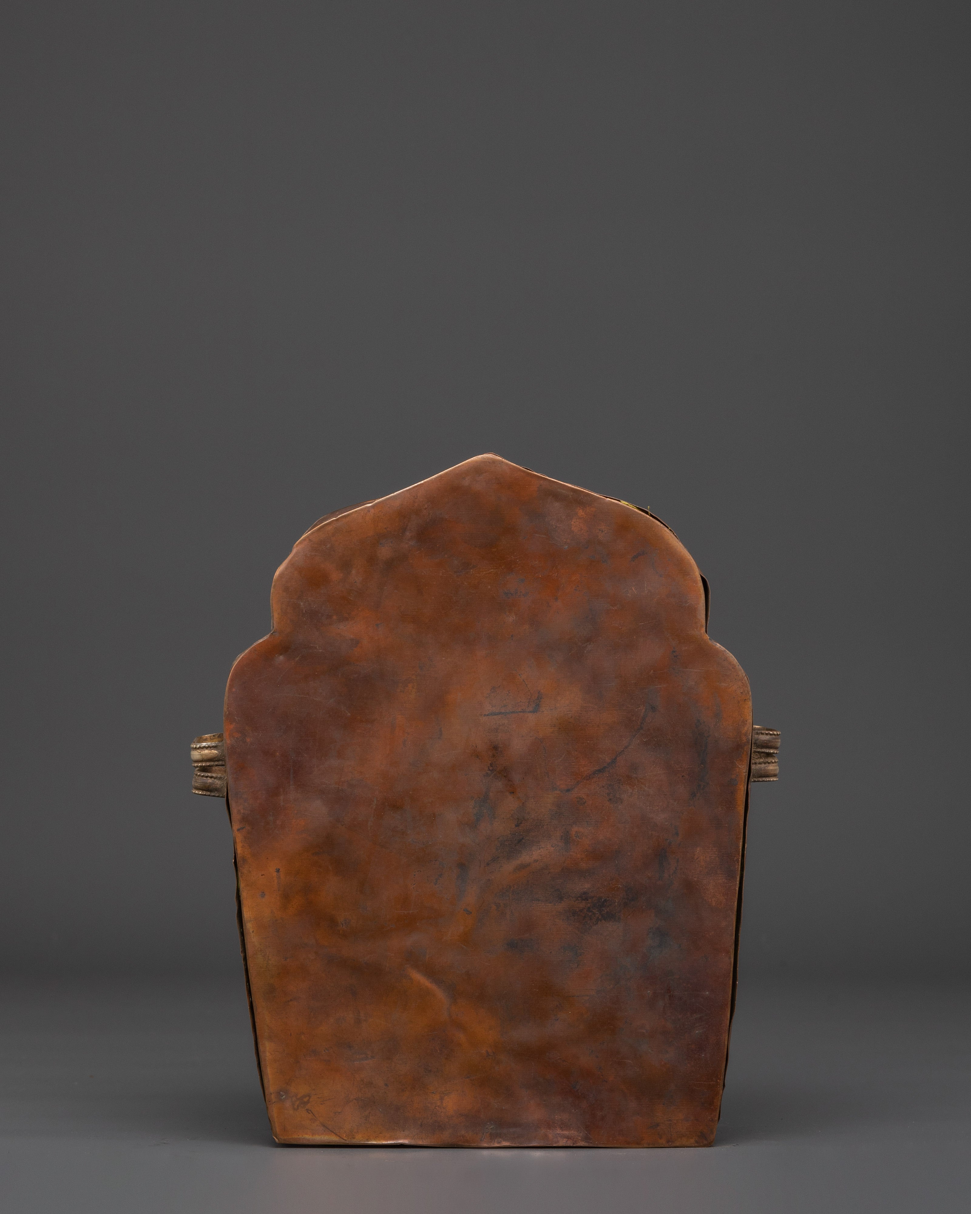 Handcrafted Amulet Ghau Box | Copper Buddhist Ritual Shrine