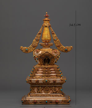 Authentic Divine Buddha Stupa | Symbol of Peace and Protection