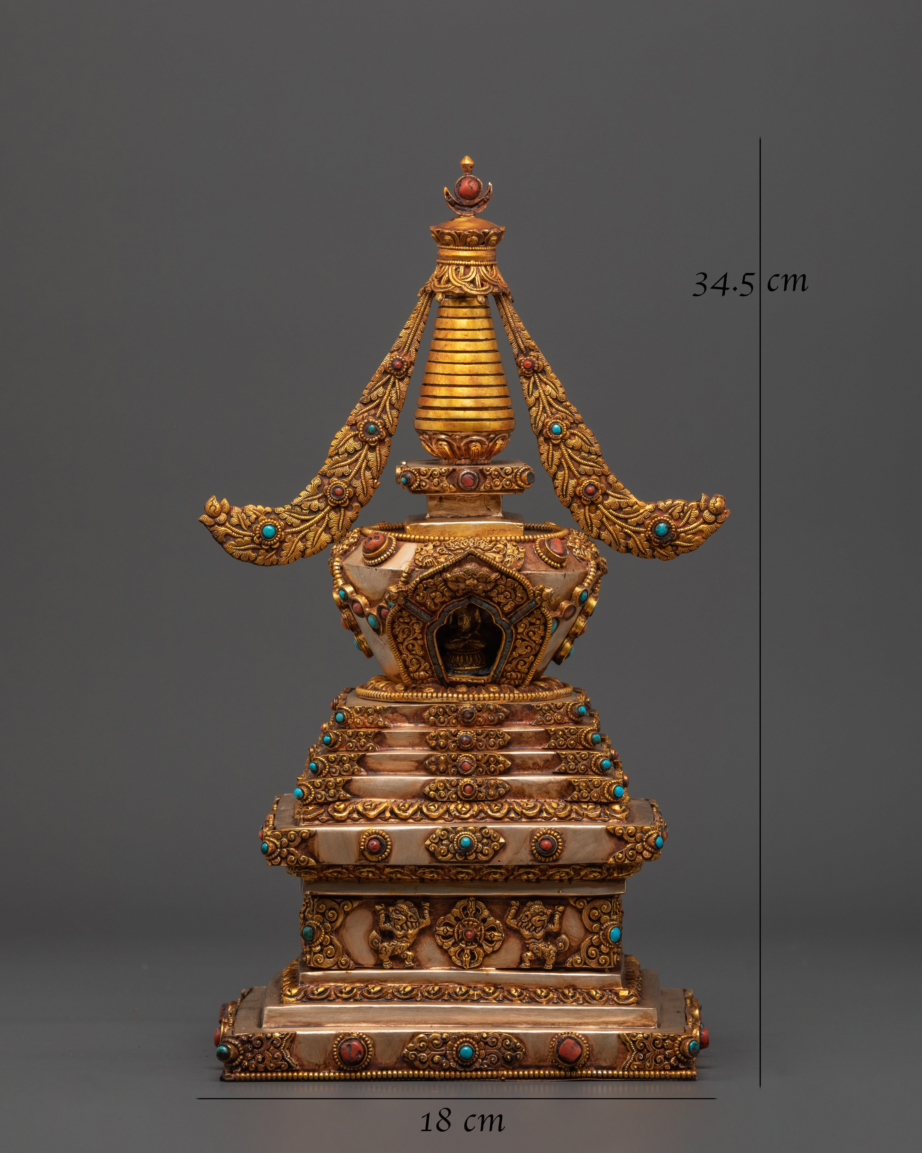Authentic Divine Buddha Stupa | Symbol of Peace and Protection
