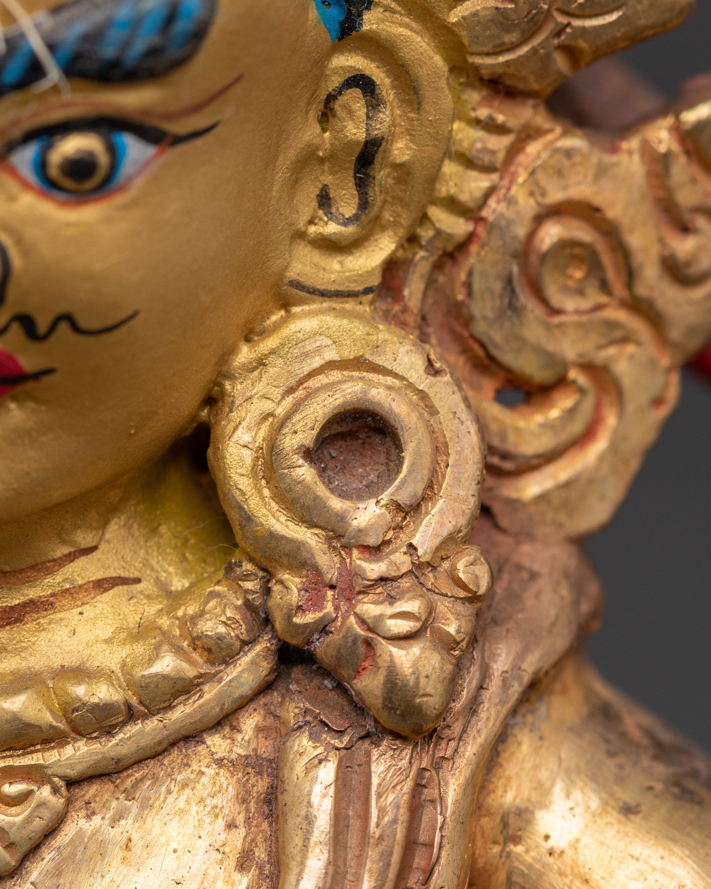 Wealth Deity Namtoshe Copper Statue | Symbol of Prosperity and Protection