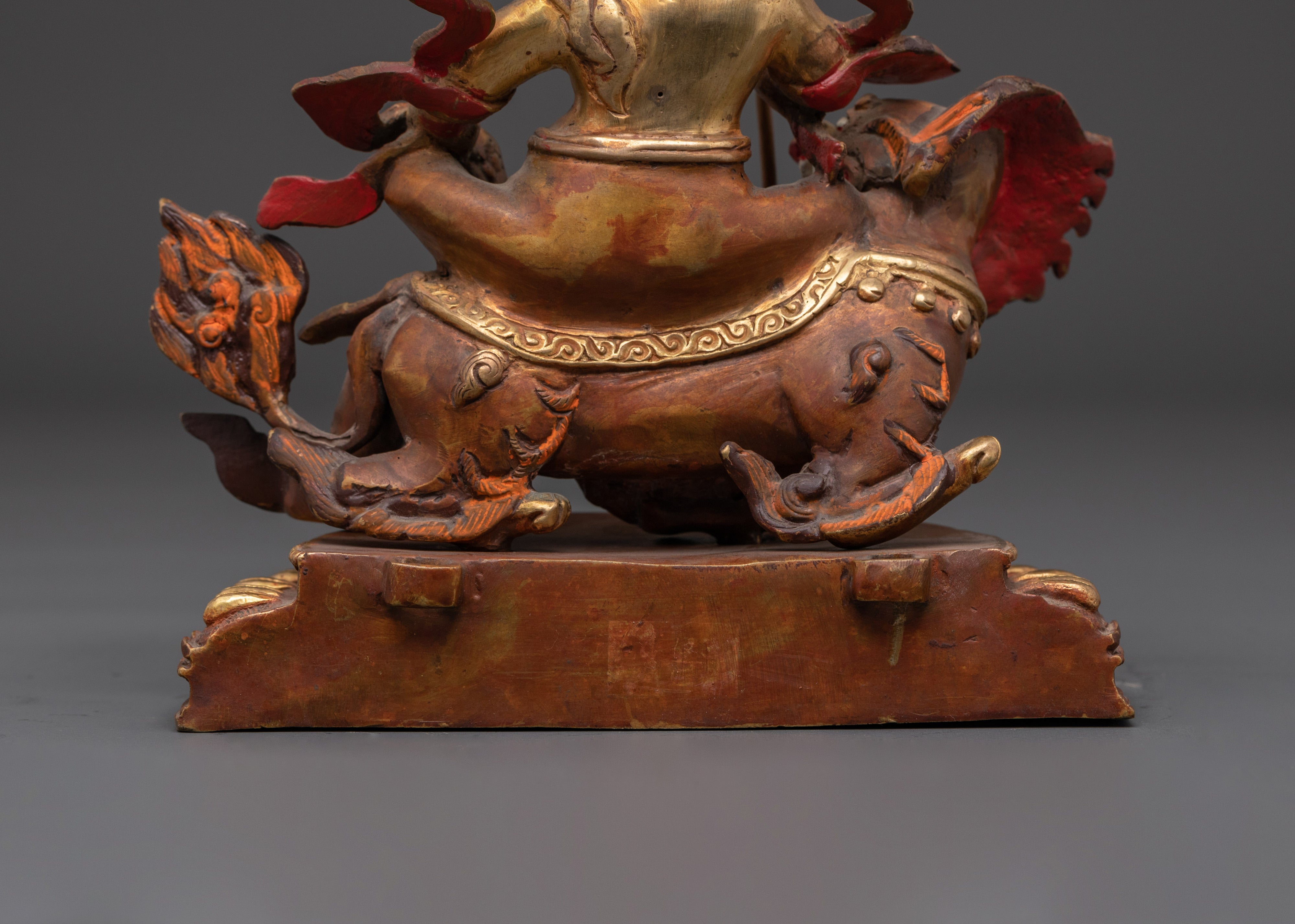 Wealth Deity Namtoshe Copper Statue | Symbol of Prosperity and Protection