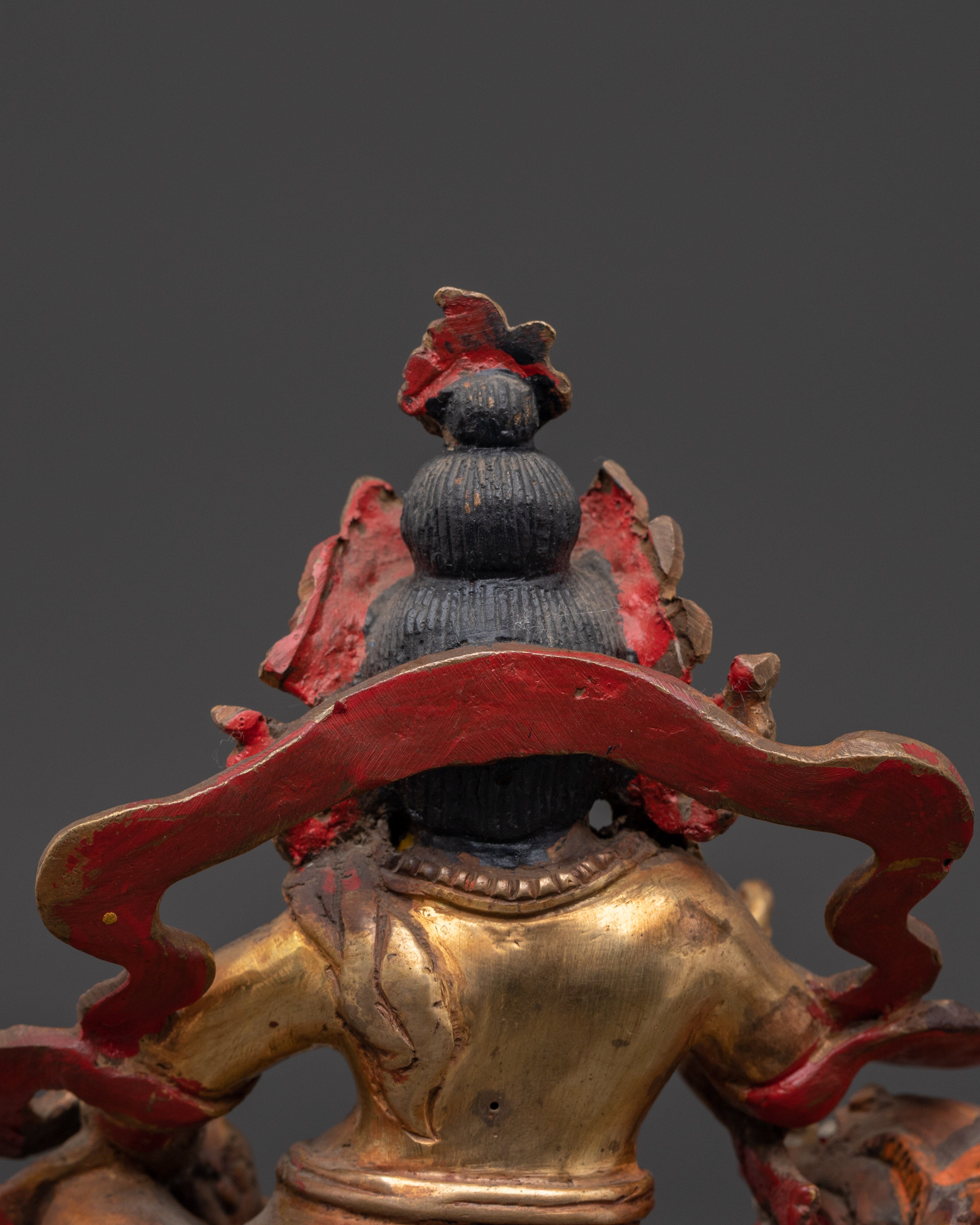 Wealth Deity Namtoshe Copper Statue | Symbol of Prosperity and Protection