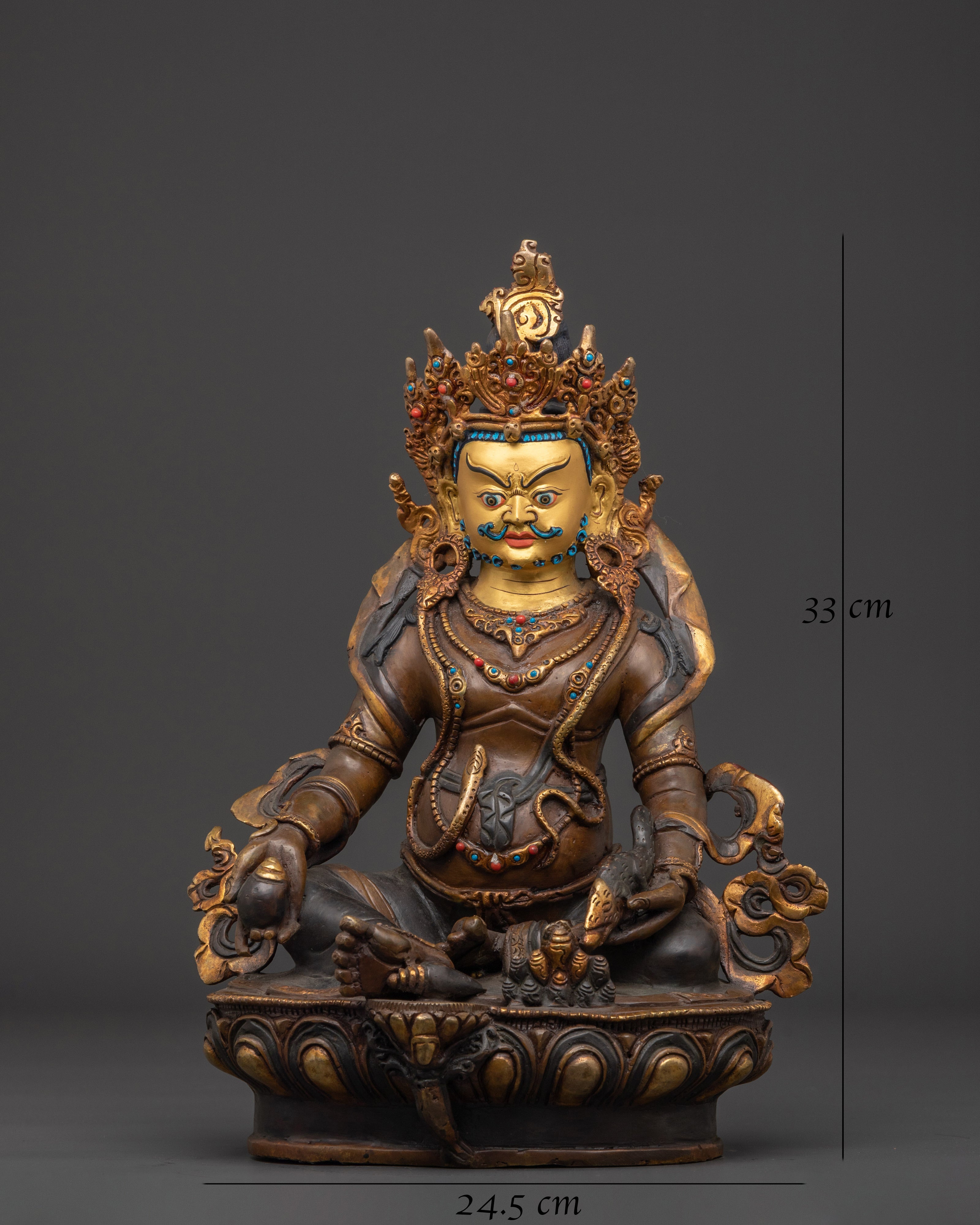 Abundance Deity Dzambhala Statue | A Symbol of Wealth and Prosperity