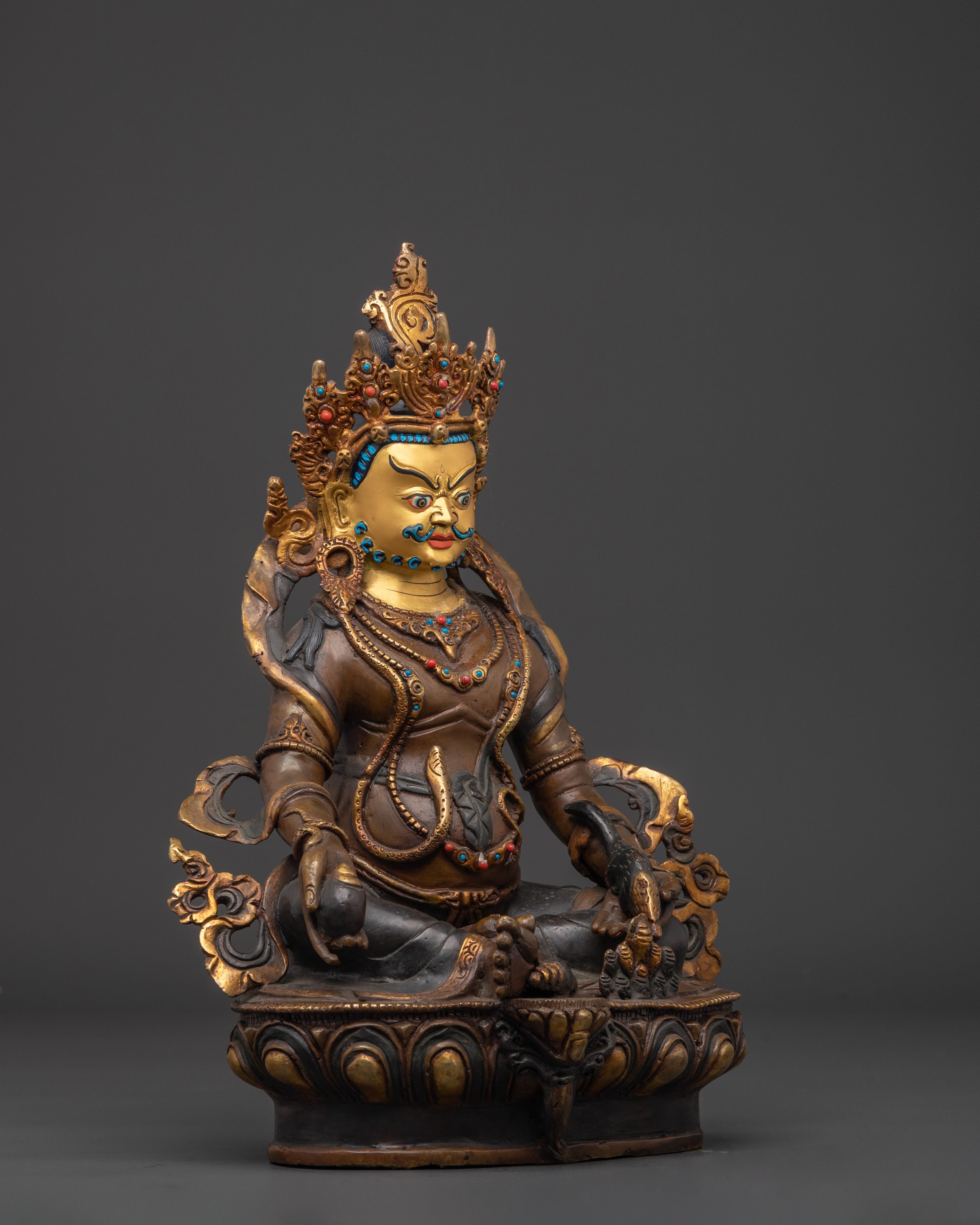 Abundance Deity Dzambhala Statue | A Symbol of Wealth and Prosperity