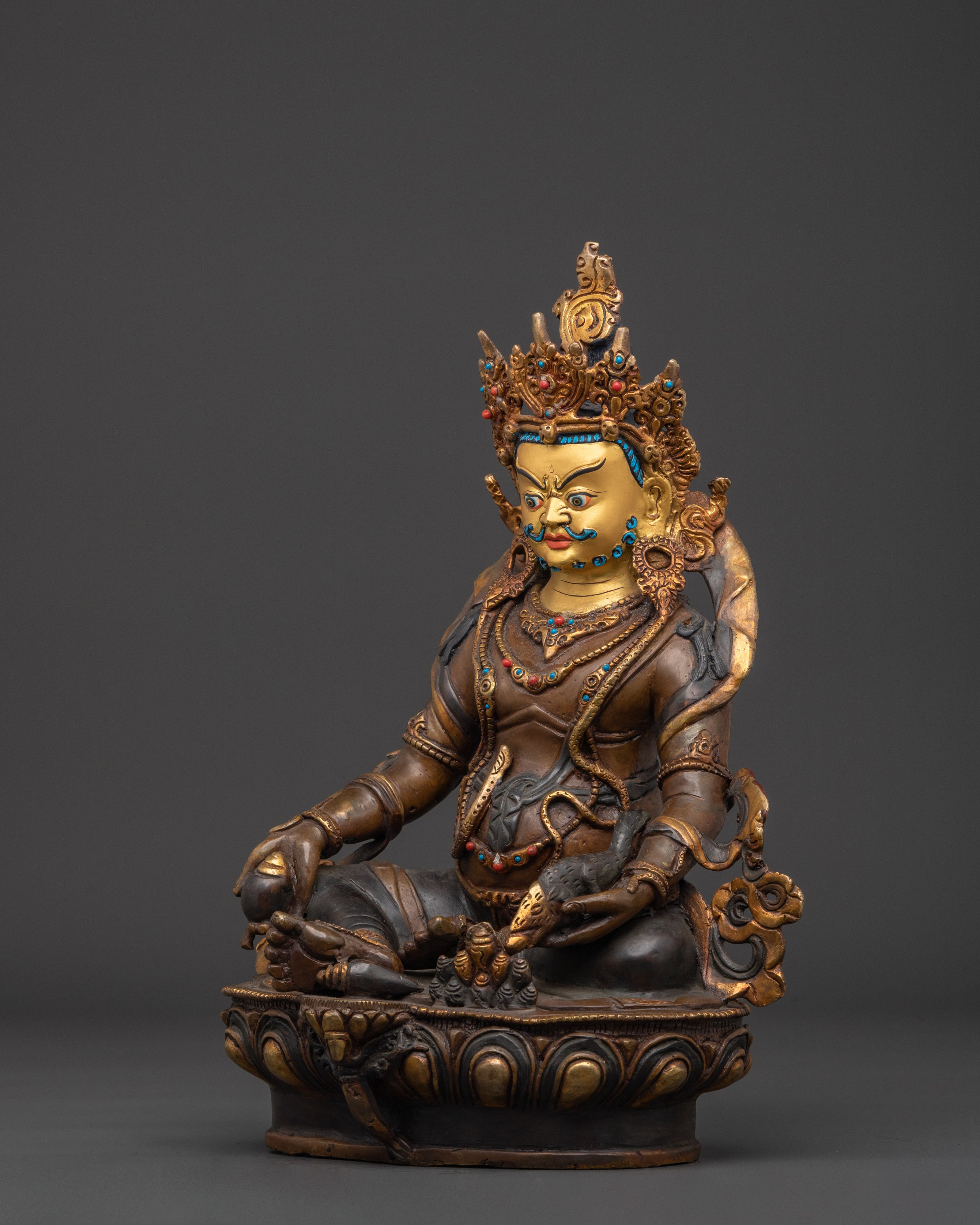 Abundance Deity Dzambhala Statue | A Symbol of Wealth and Prosperity