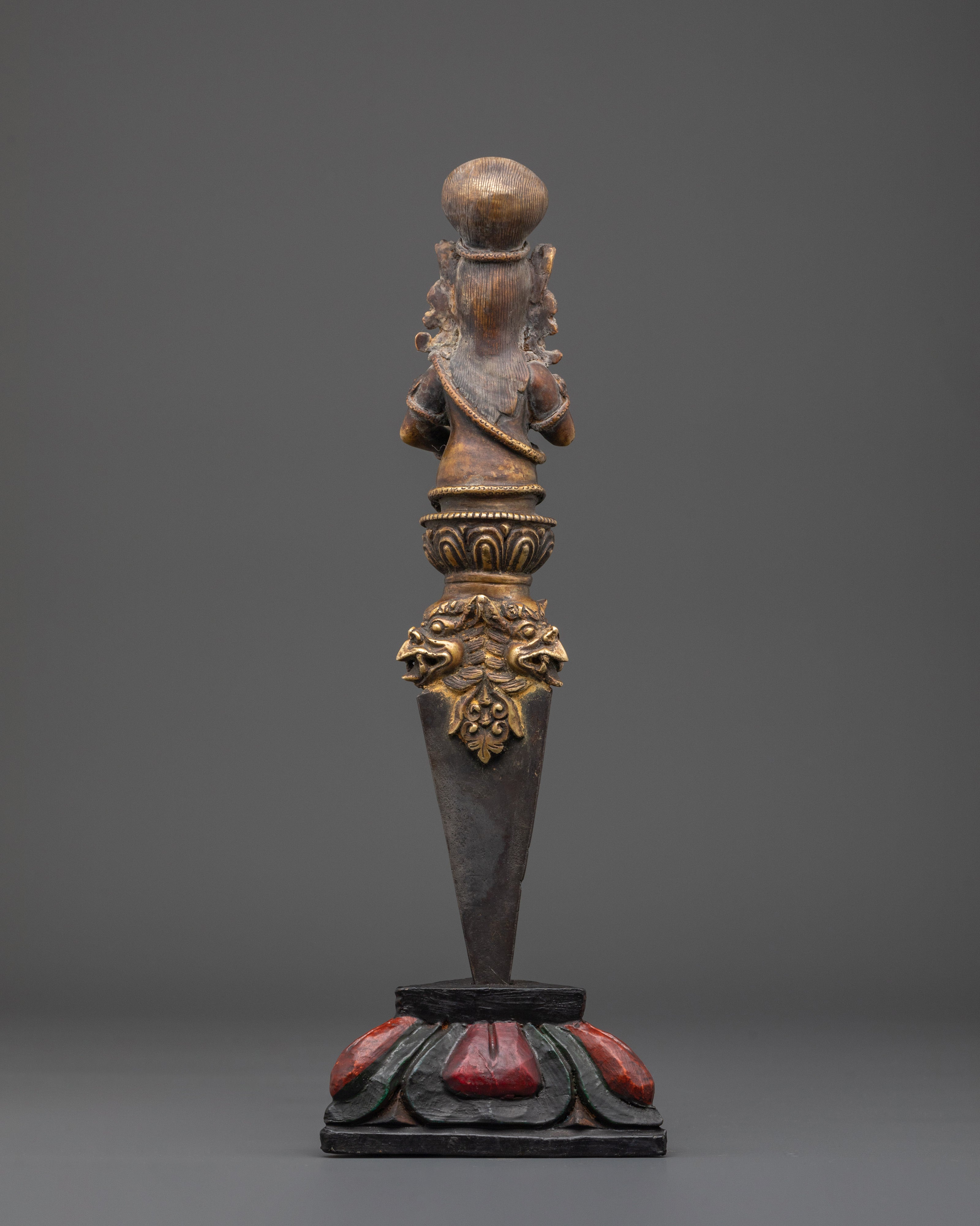 Sacred Ceremonial Ritual Dagger Phurba | Tibetan Tantric Tool