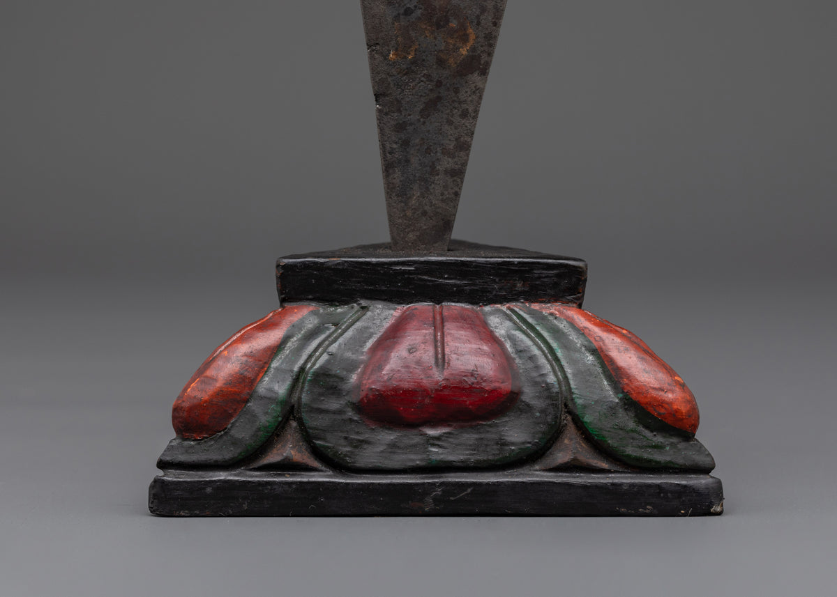 Sacred Ceremonial Ritual Dagger Phurba | Tibetan Tantric Tool