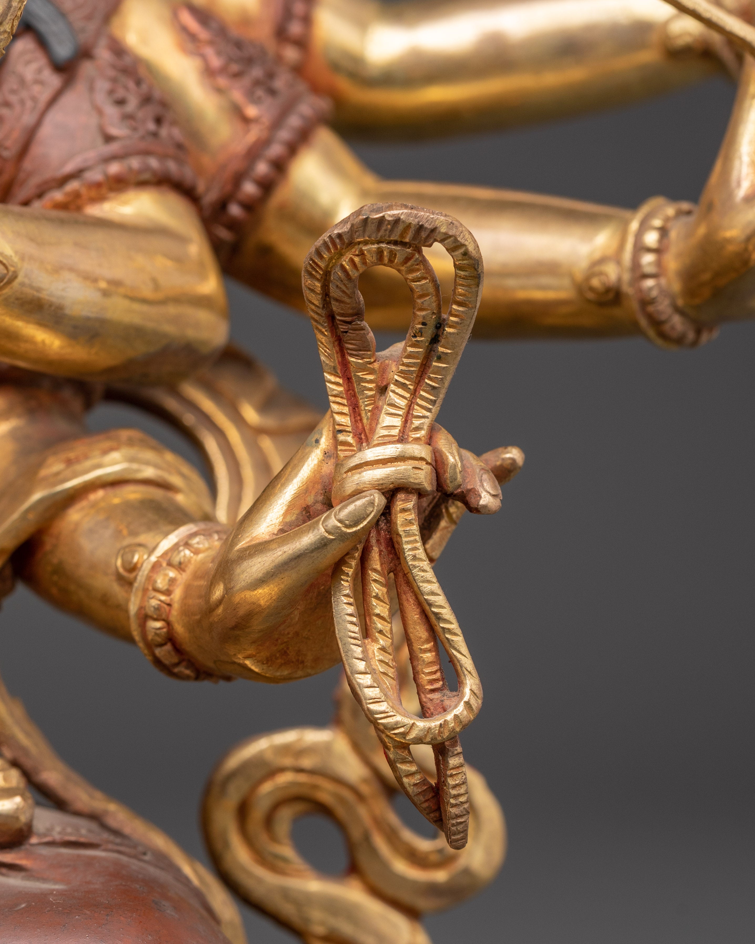 Sacred Dukar White Umbrella Deity Sculpture | Tibetan Buddhist Statue for Protection